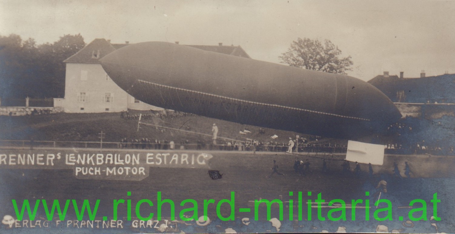 Foto "Renners Lenkballon Estaric Puch-Motor" 