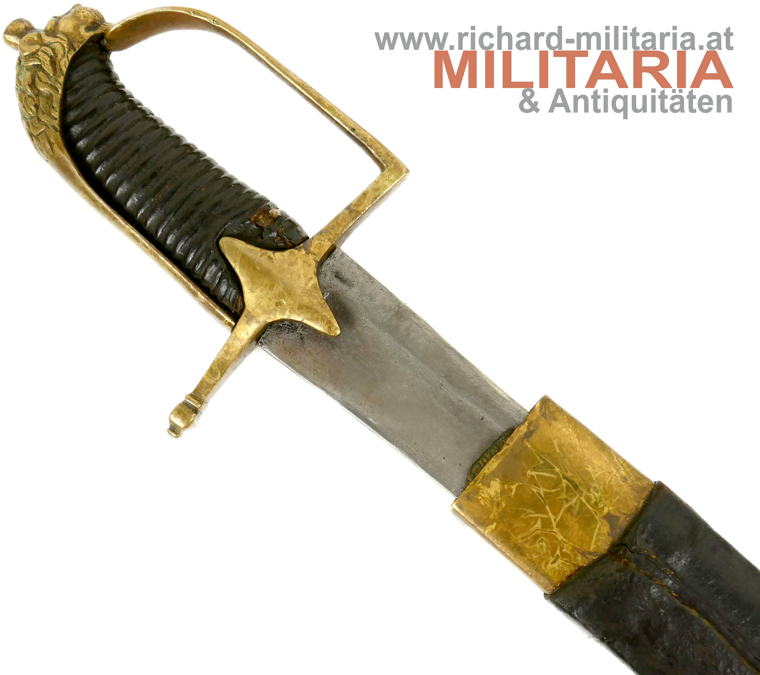 Österreich - Prima Plana Säbel für ältere Unteroffiziere Infanterie M1765 