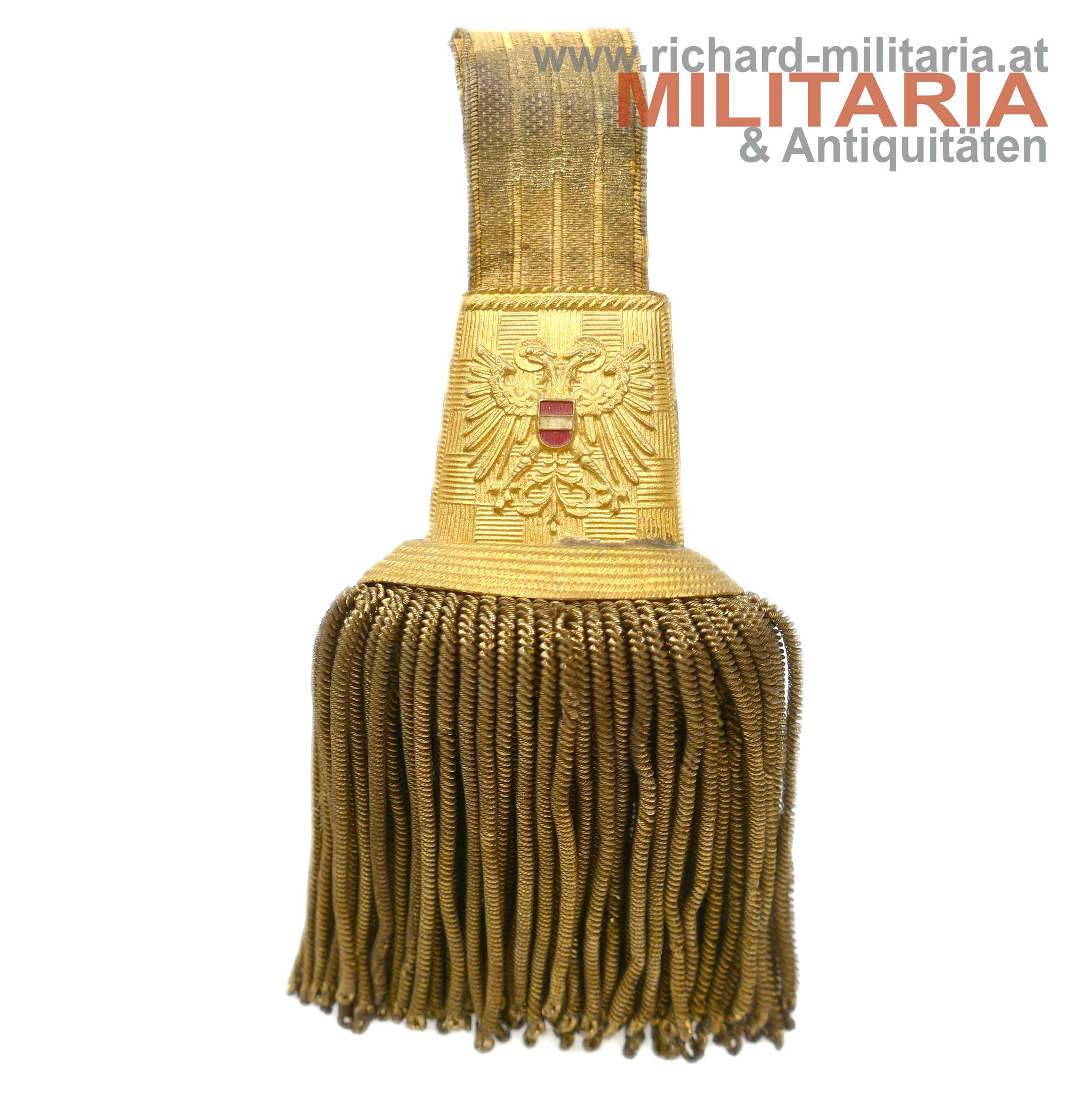 Säbelportepee für Offiziere Ständestaat - 1934/38 