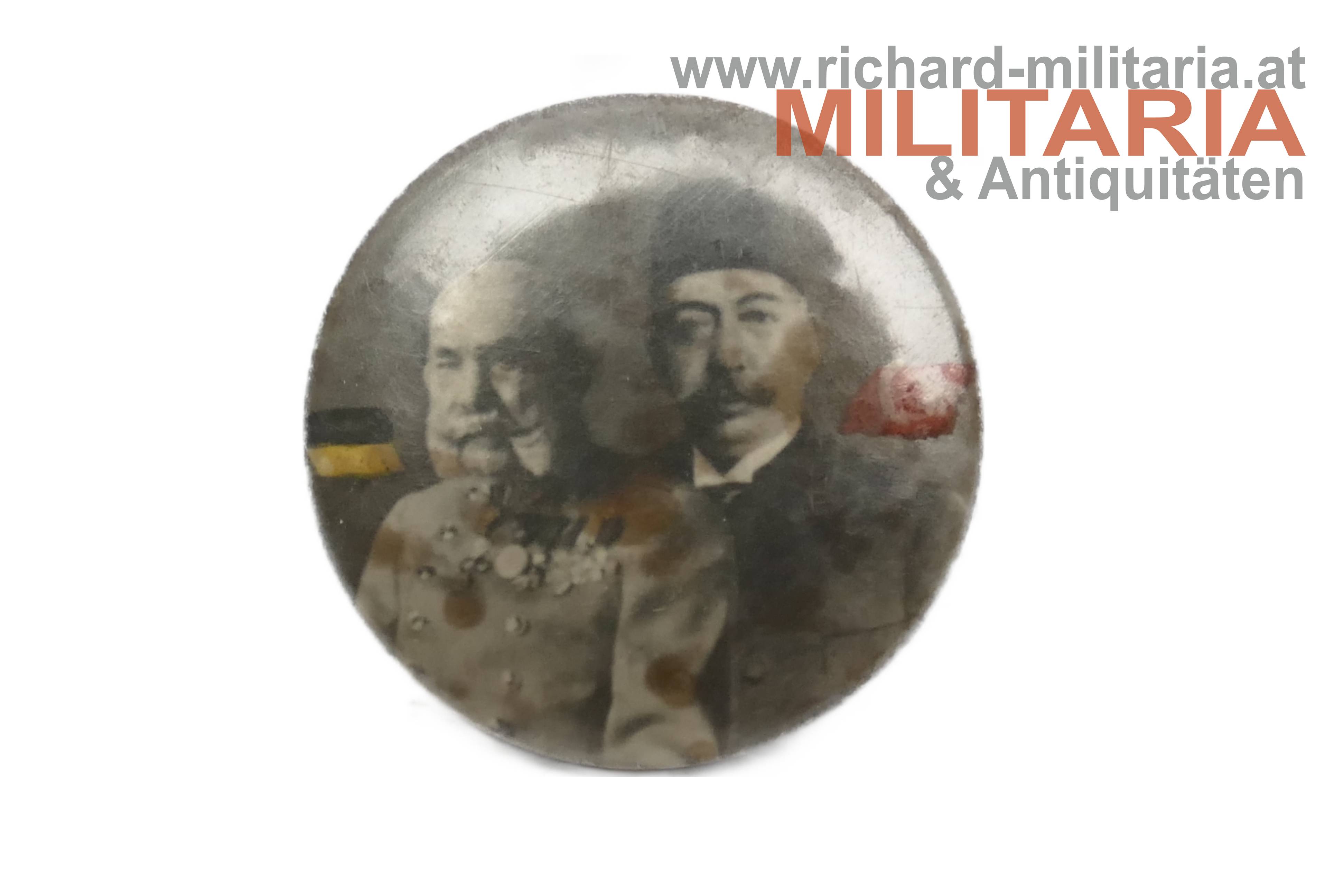 k.u.k. patriotischer Anstecker - Österreich-Türkei