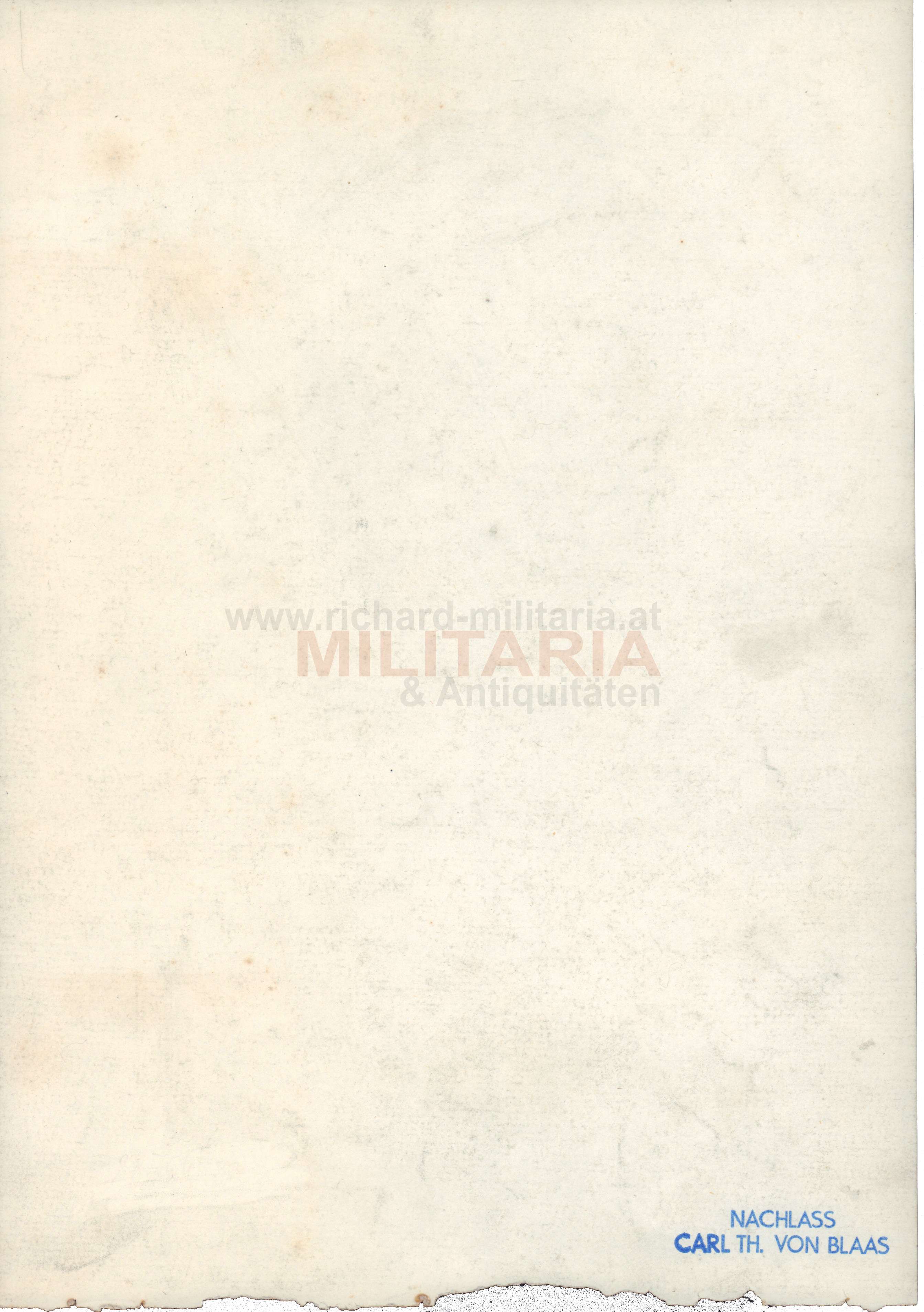 k.k. Standschütze Baon Sillian - Bleistiftzeichnung C. Ritter Th. v. Blaas 