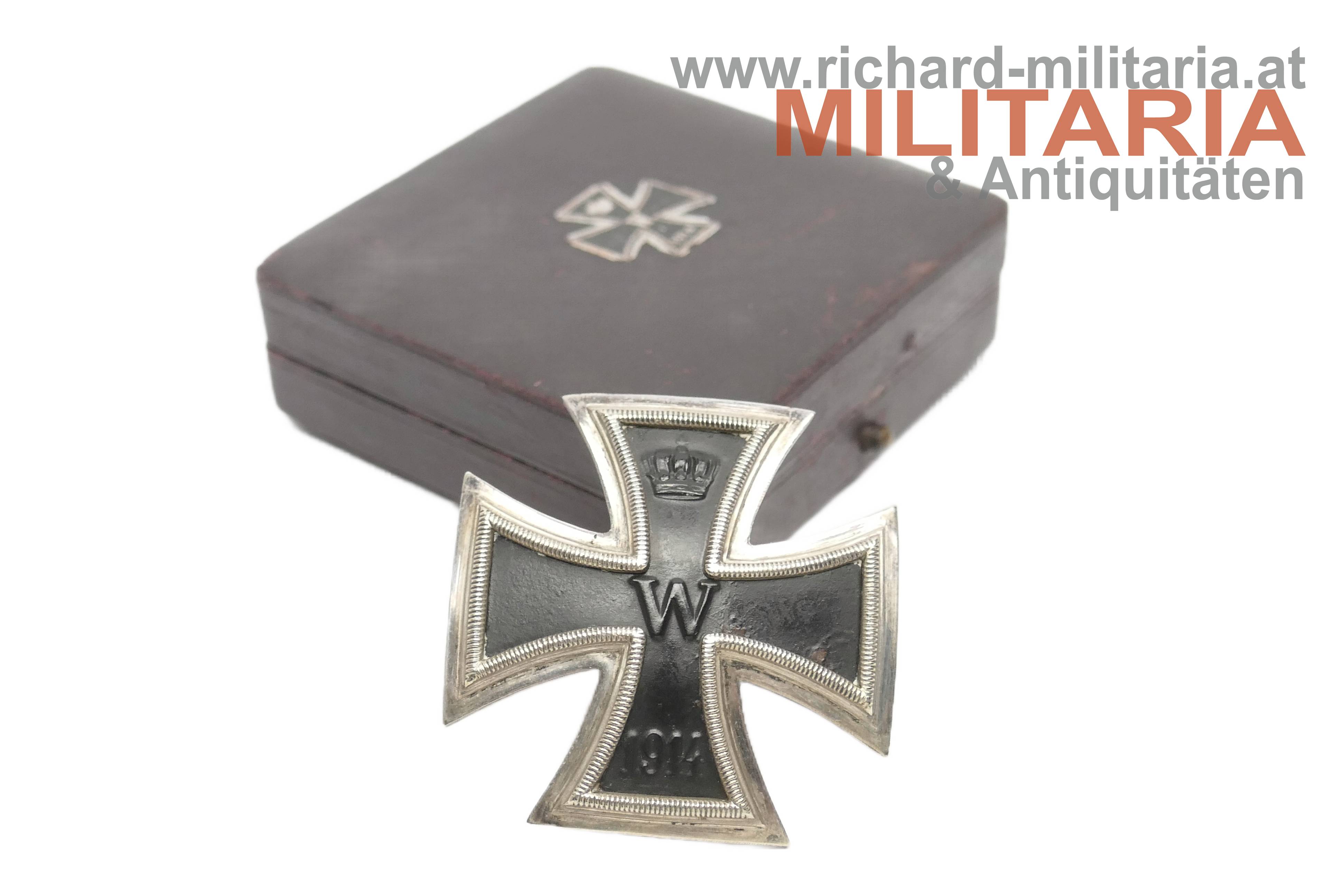 Eisernes Kreuz I. Klasse 1914 im Etui