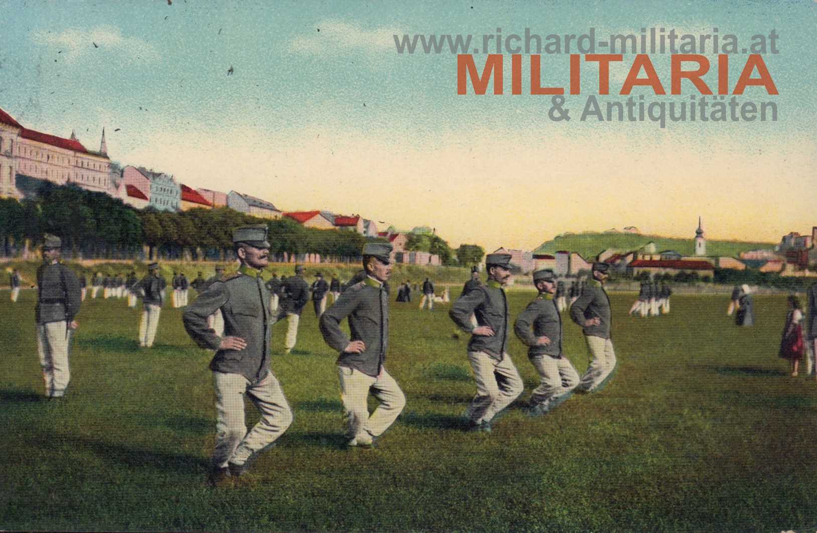 PK k.u.k Soldaten bei Übungen