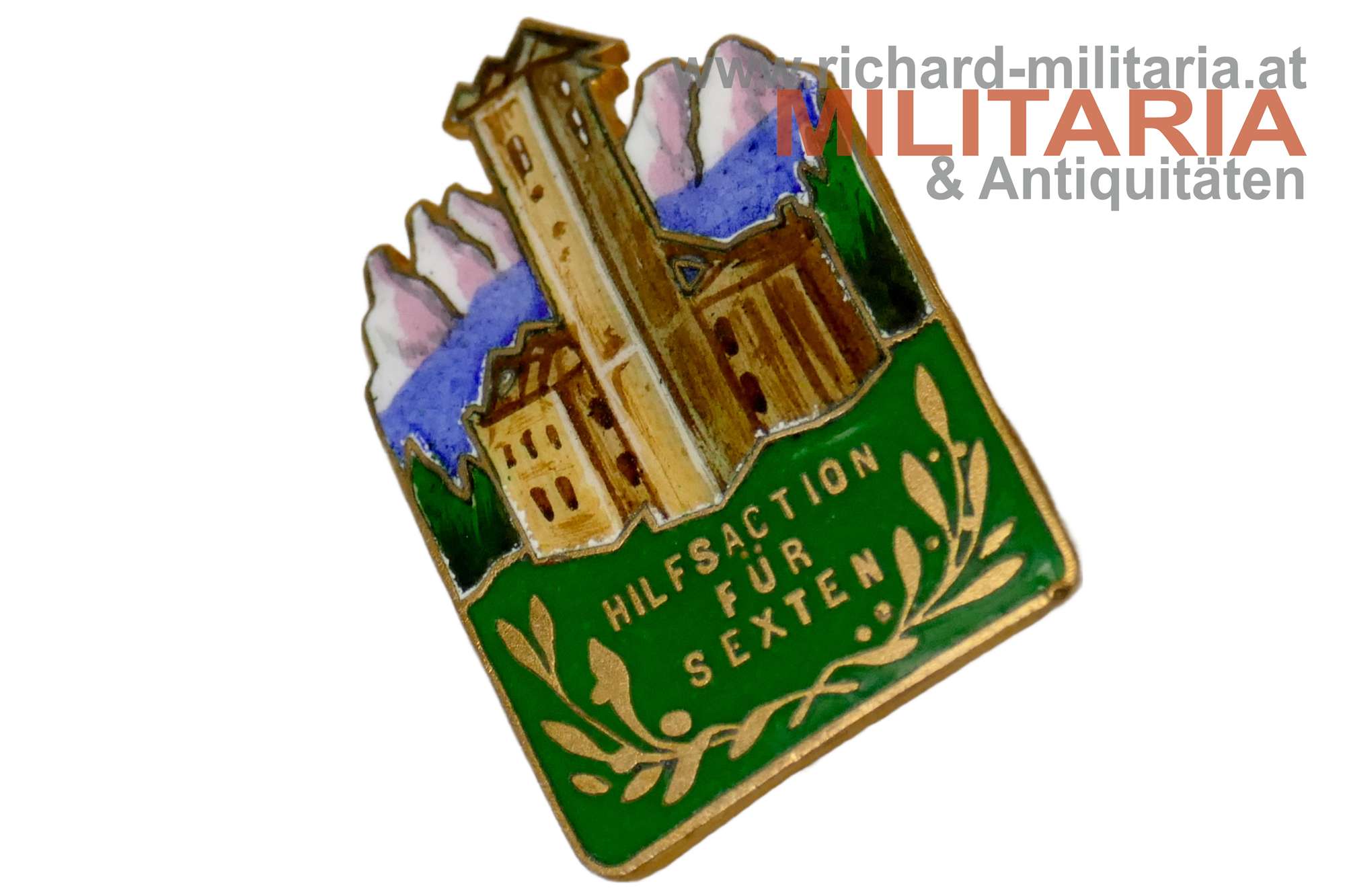 k.u.k. Kappenabzeichen - Hilfsaction für Sexten 