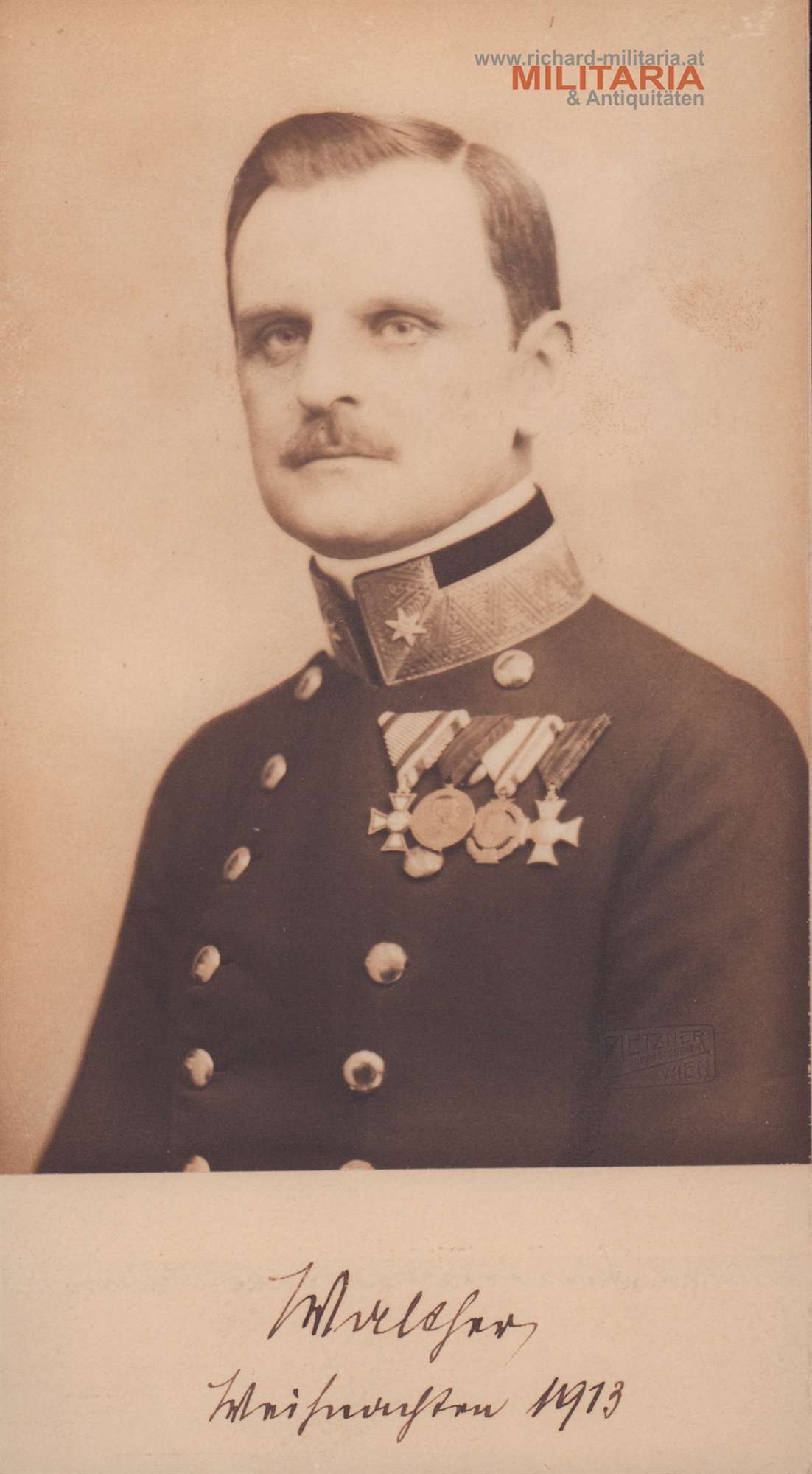 k.u.k. Major mit Auszeichnungen