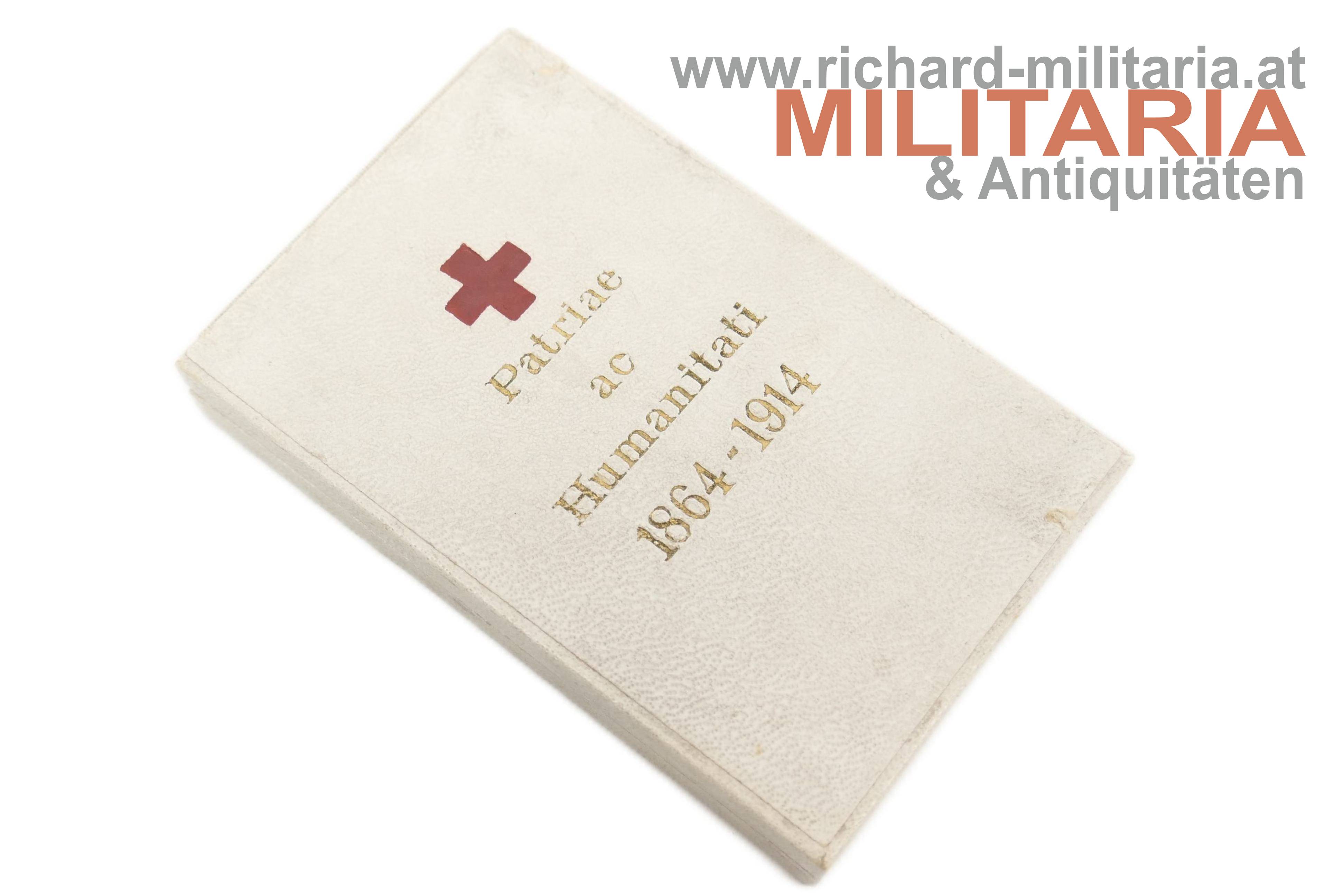 Rotes Kreuz - Etui zur Ehrenmedaille