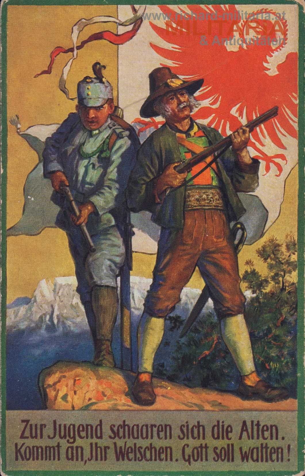 PK - "Zur Jugend schaaren sich die Alten. Kommt an, Ihr Welschen. Gott soll walten!"
