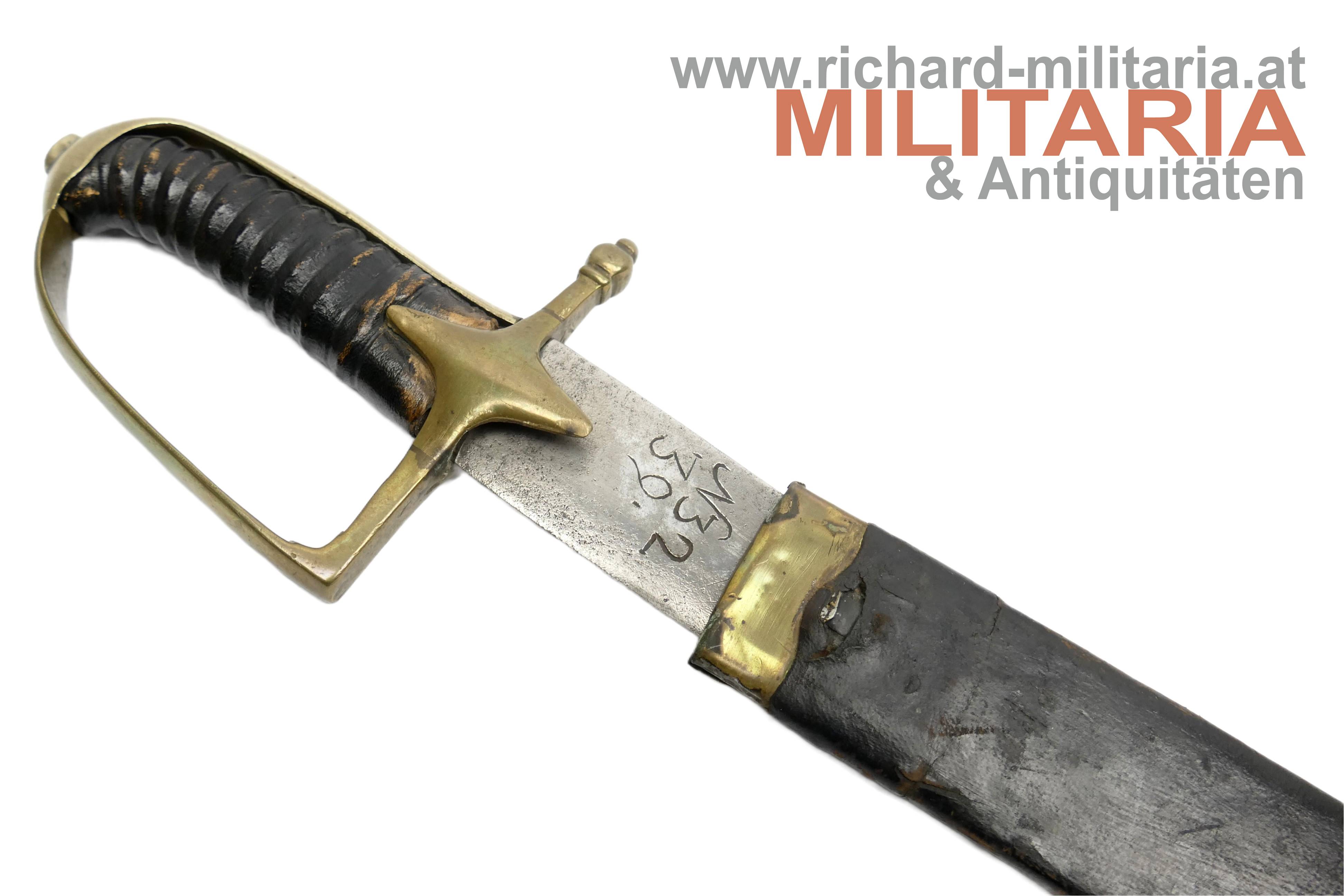 Österreich - Grenadiersäbel M1765 "N32 39."