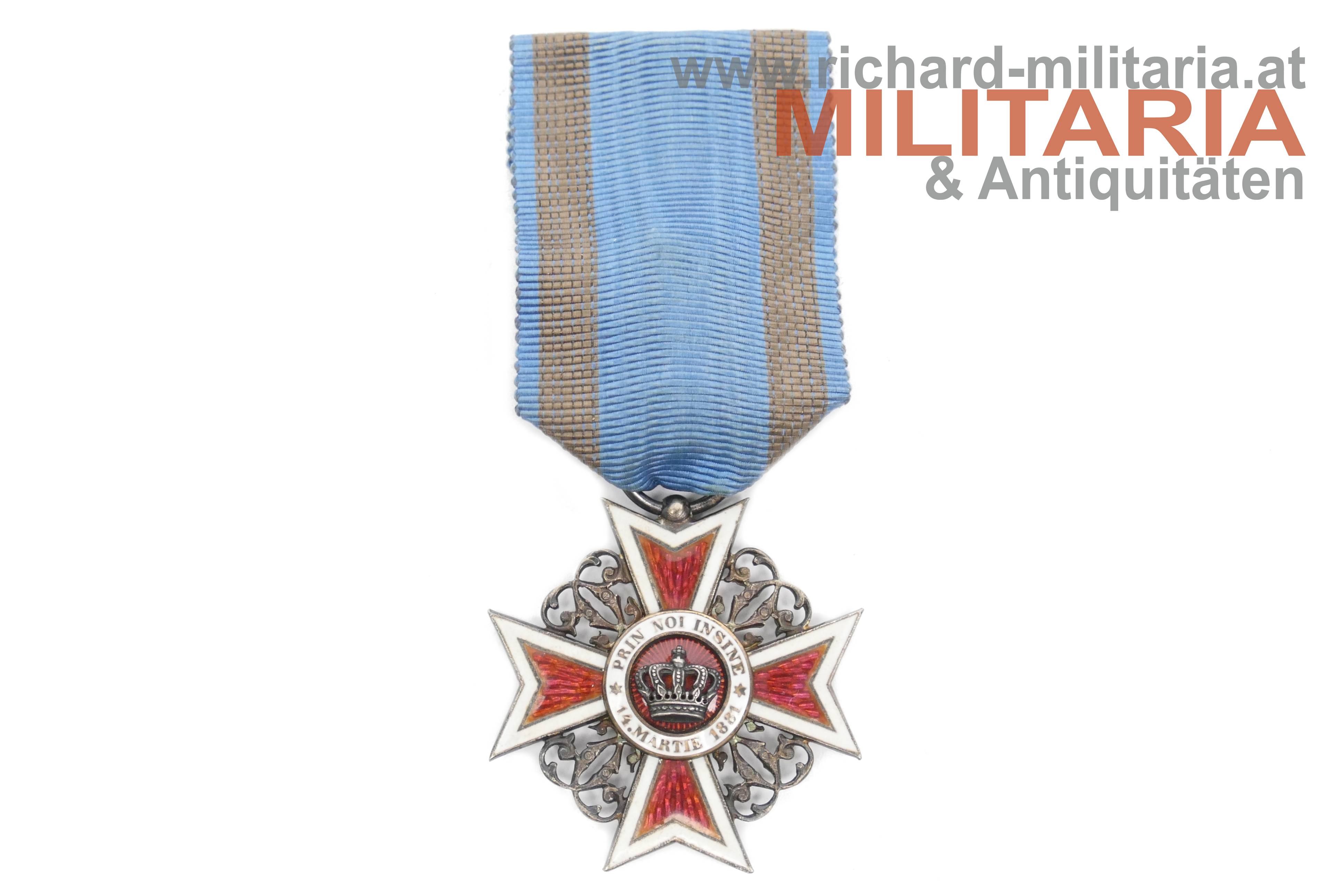 Rumänien - Orden der Krone - Ritterkreuz