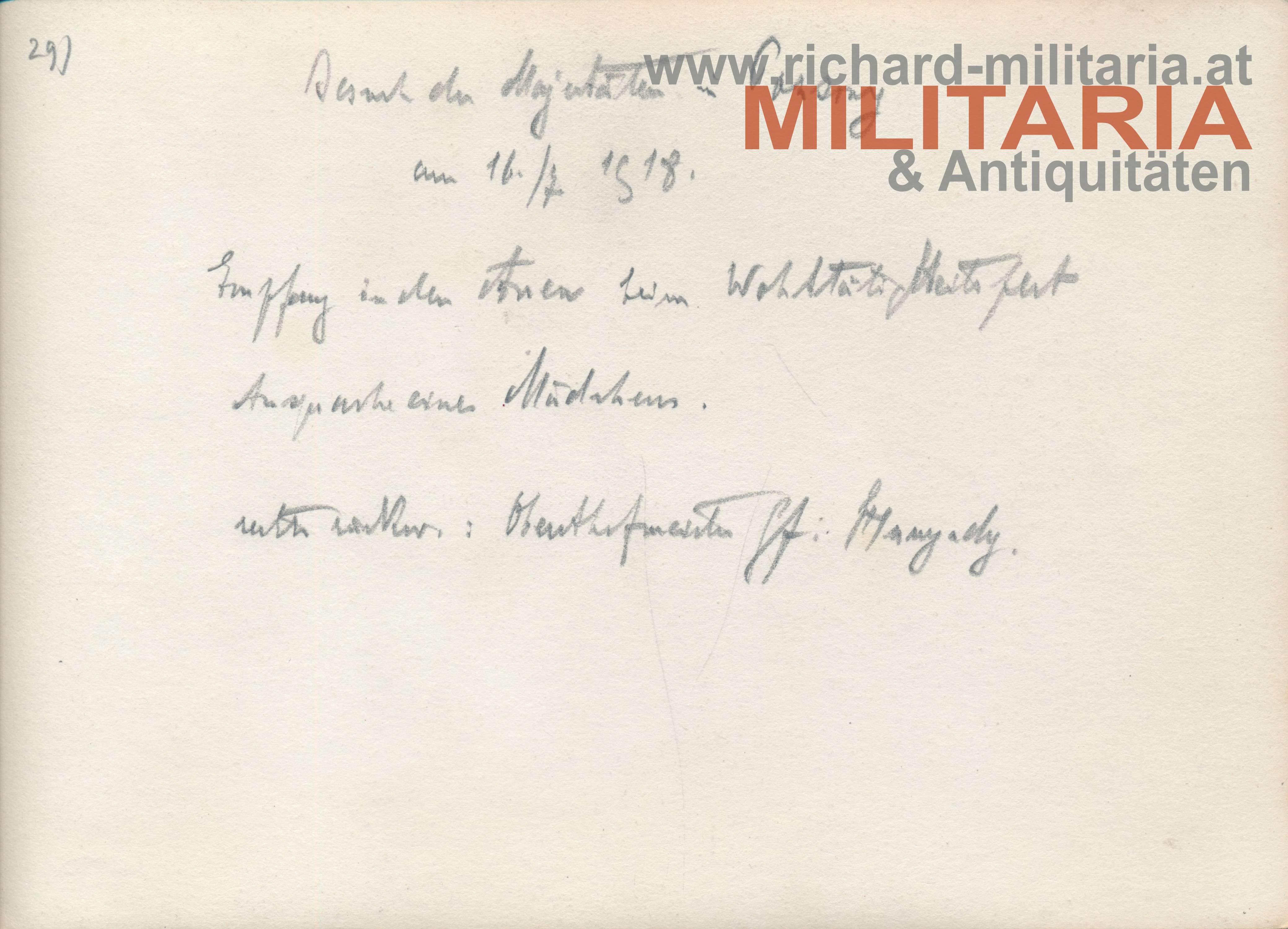k.u.k. Pressefoto - Kaiser Karl und Zita in Poszony 16. 7. 1918