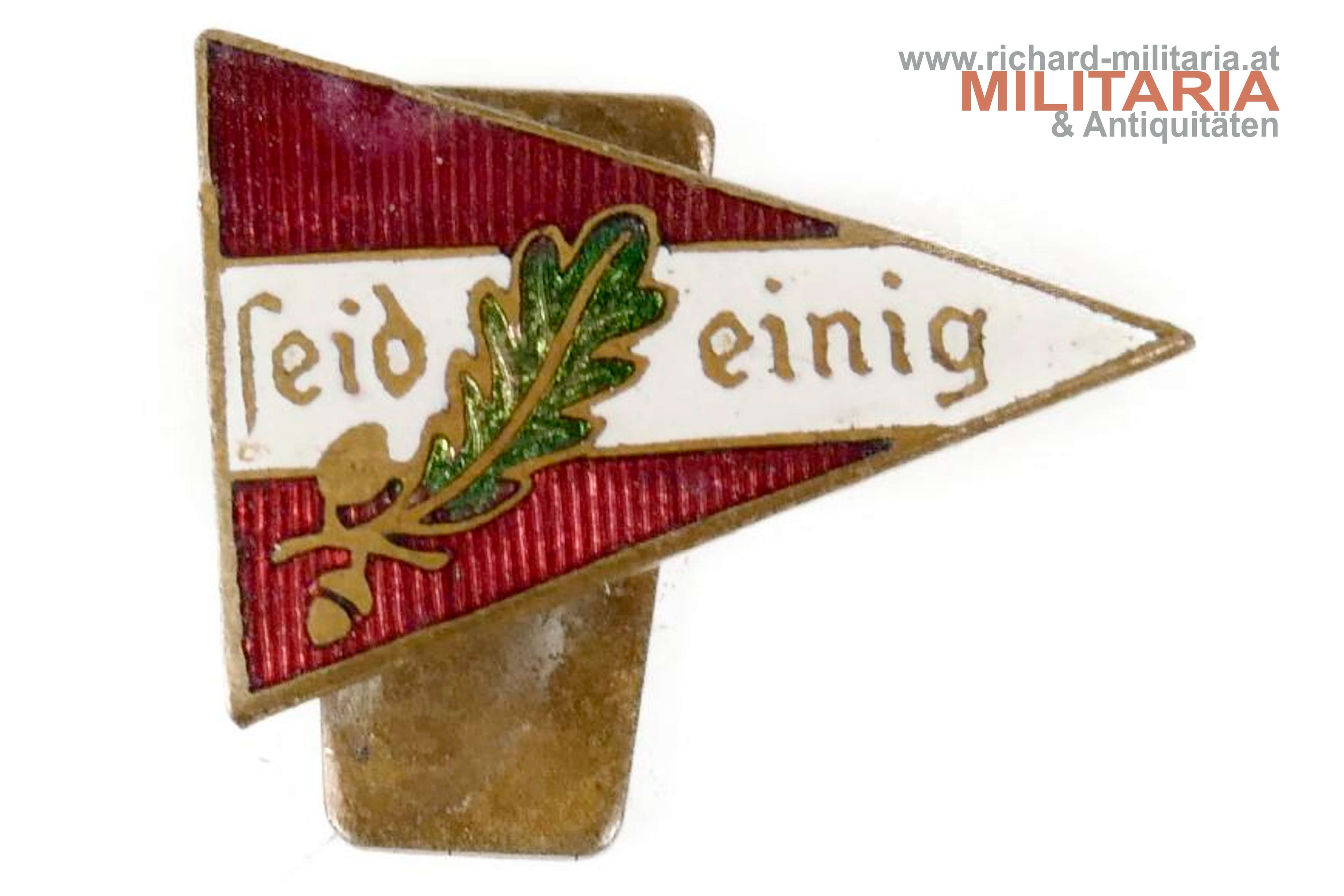 Vaterländische Front - Abzeichen "seid einig"