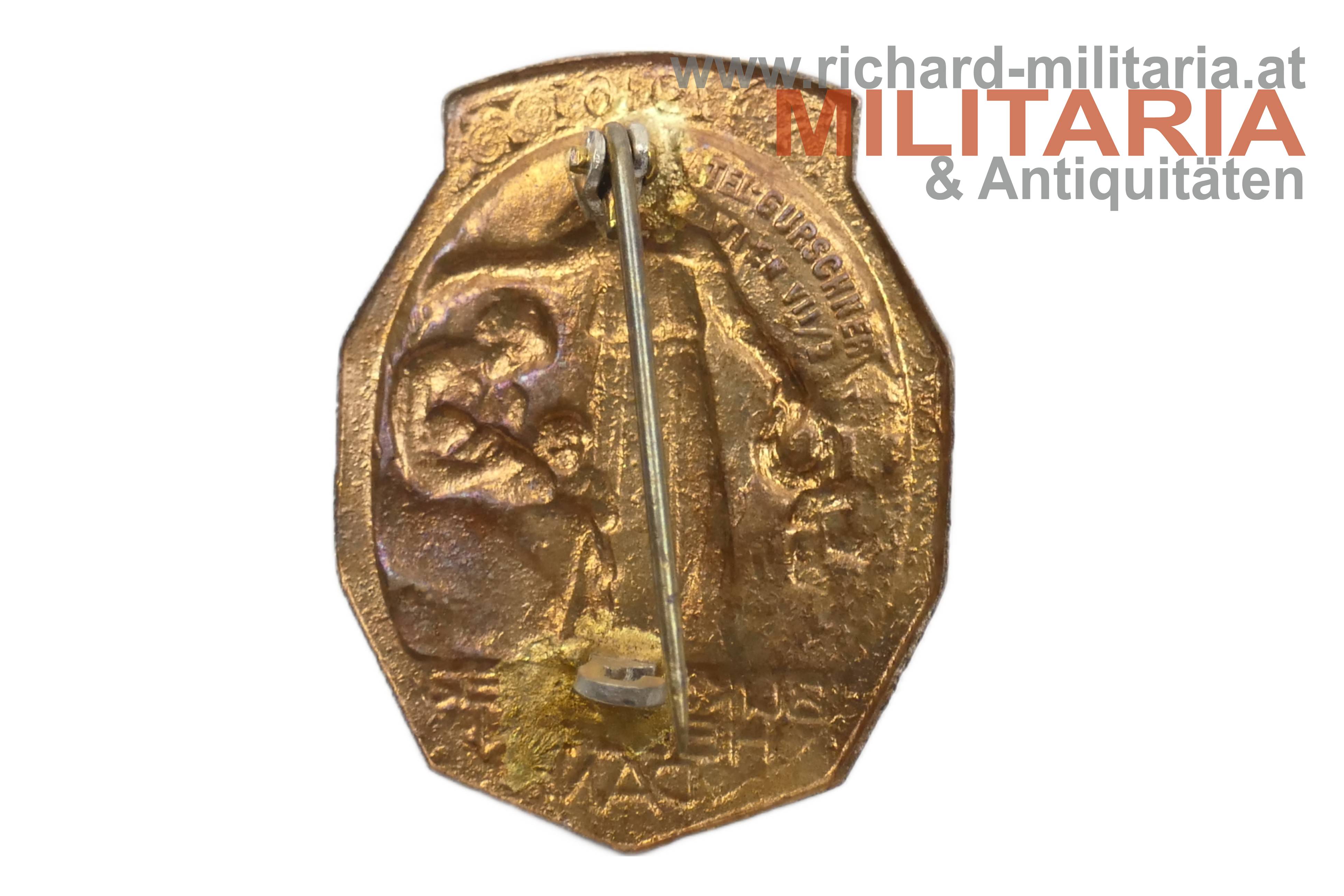 k.u.k. Kappenabzeichen - Bukowiner Helden Dank 1916