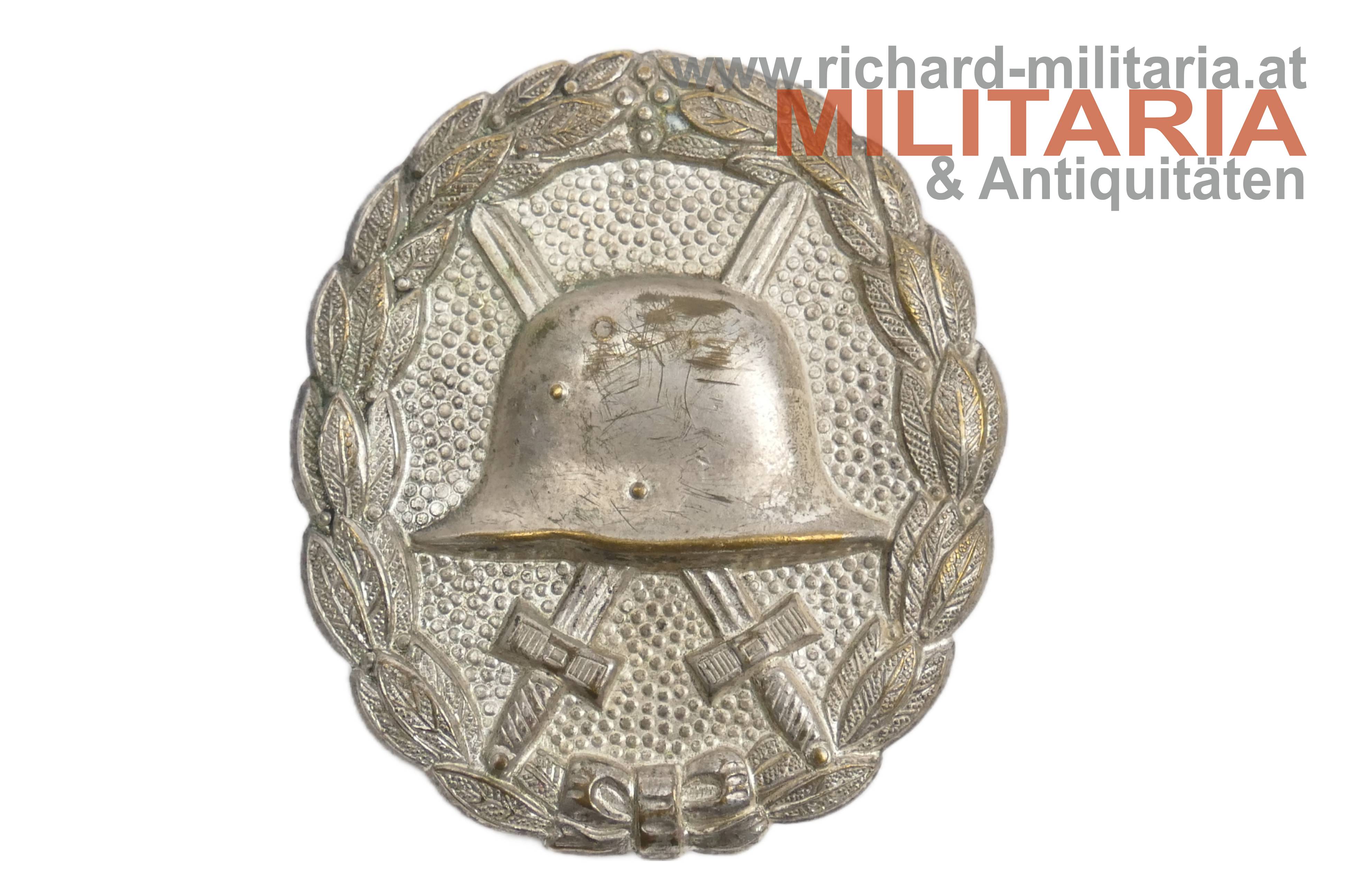 1. Weltkrieg - Verwundetenabzeichen in Silber