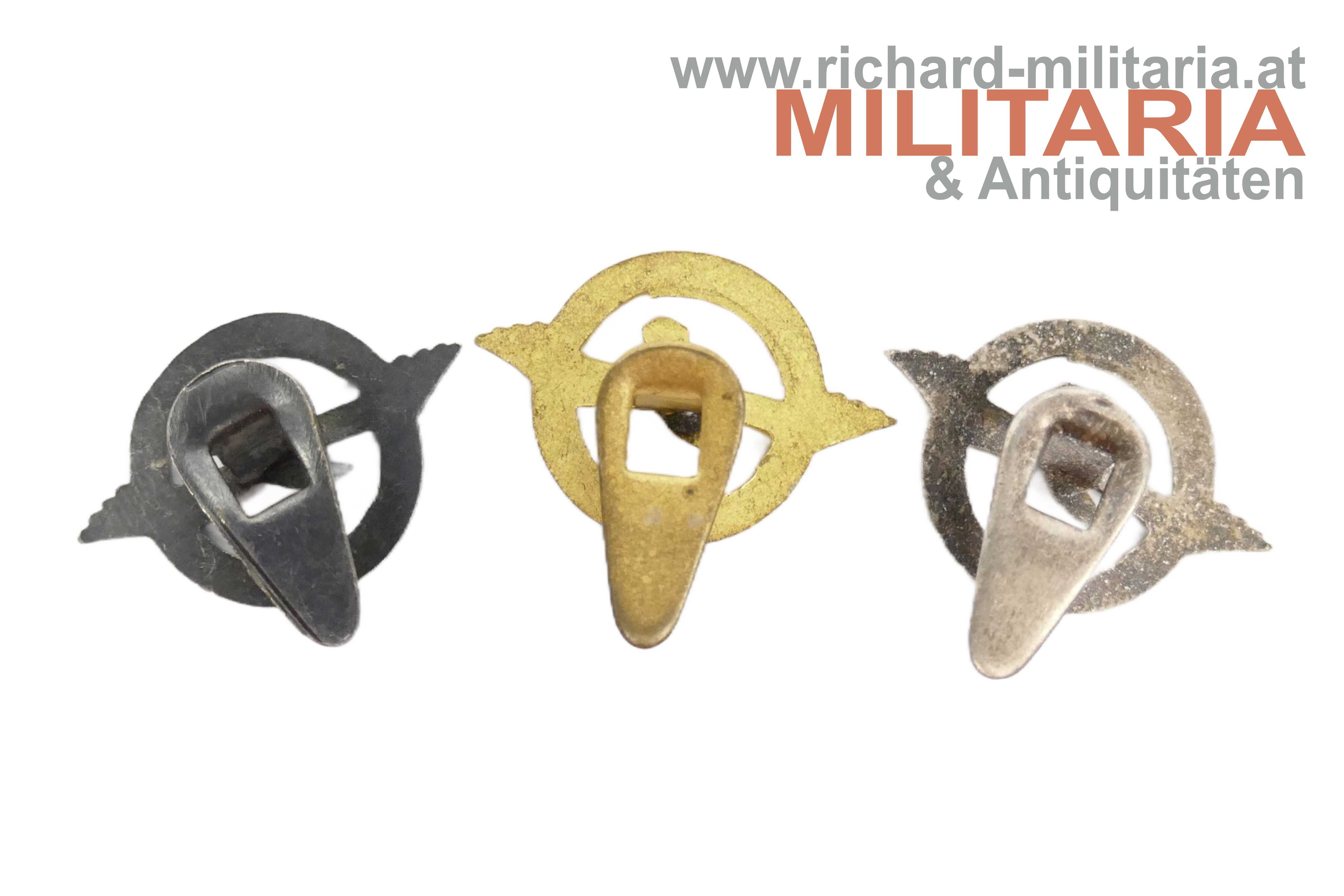 Bundesstaat - Fliegerspenden in Gold, Silber & Bronze