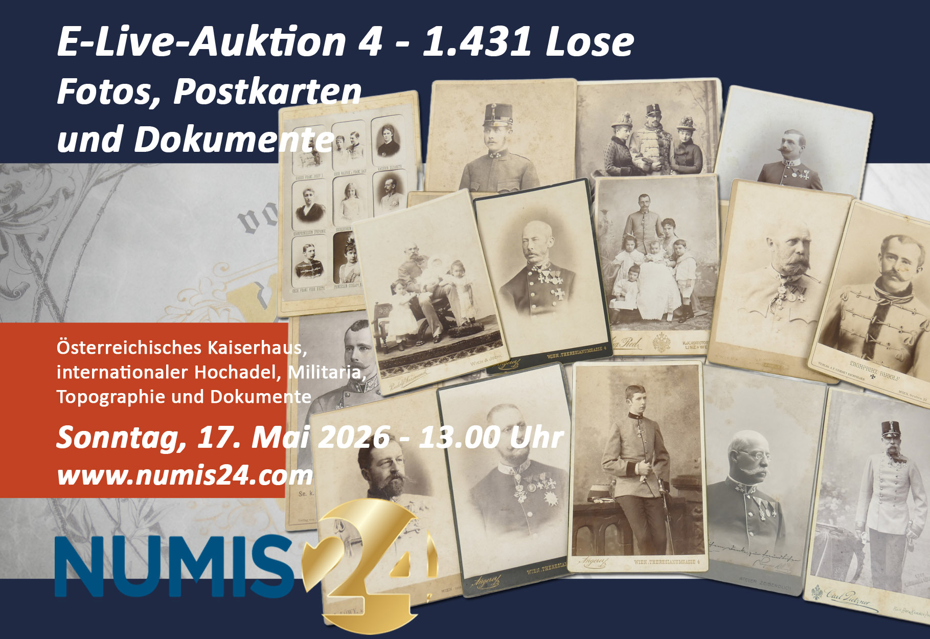 Foto- und Postkarten-Auktion - Vorgebote ab sofort möglich!