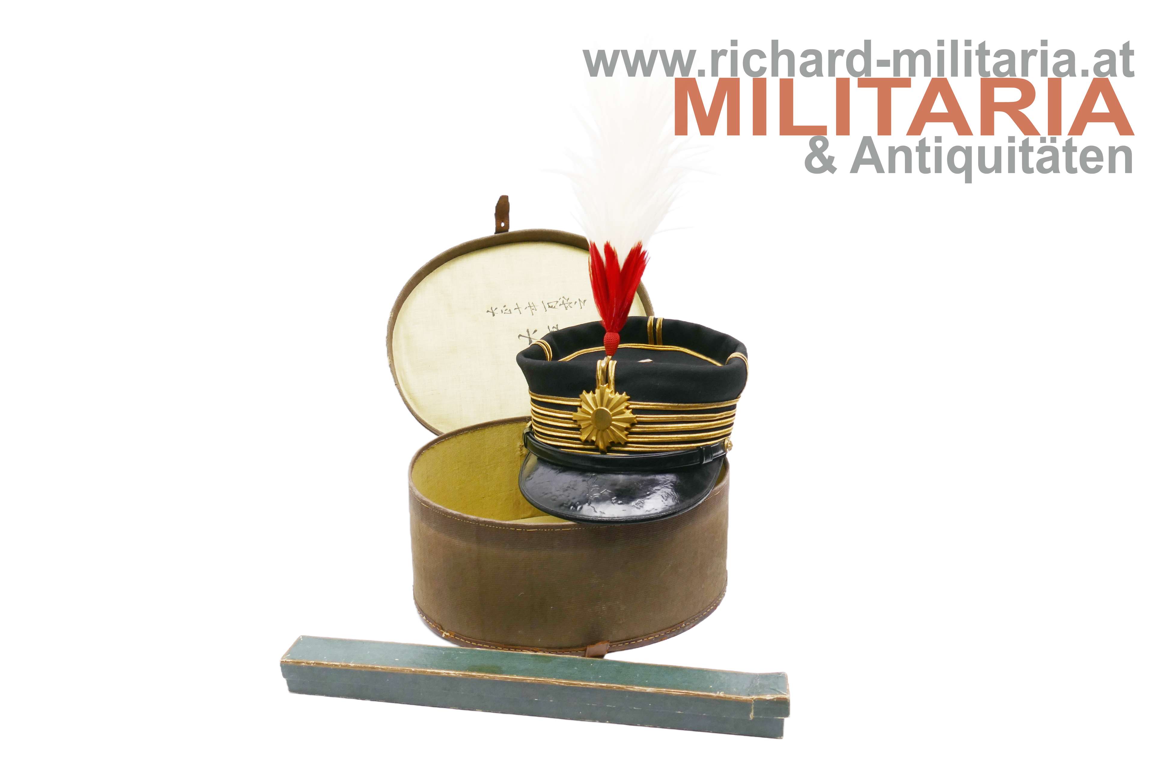 Japan - Parade/Dienstmütze - Oberstleutnant (später General) Ryōichi