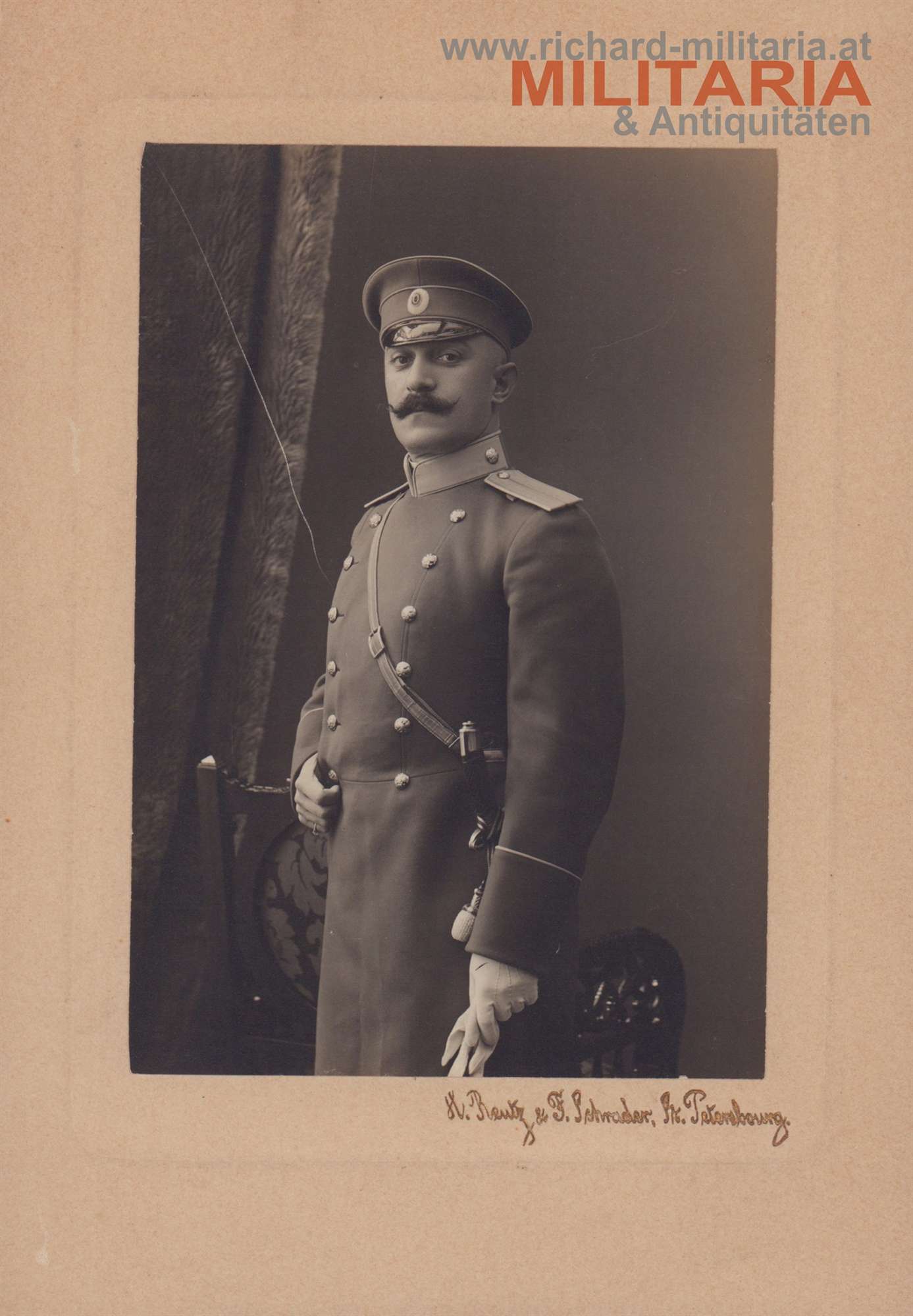 Russland 1. Weltkrieg Zarenreich - Offizier