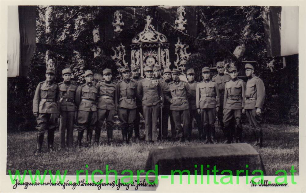 Jungmännervereidigung Graz 2. Juli 1933