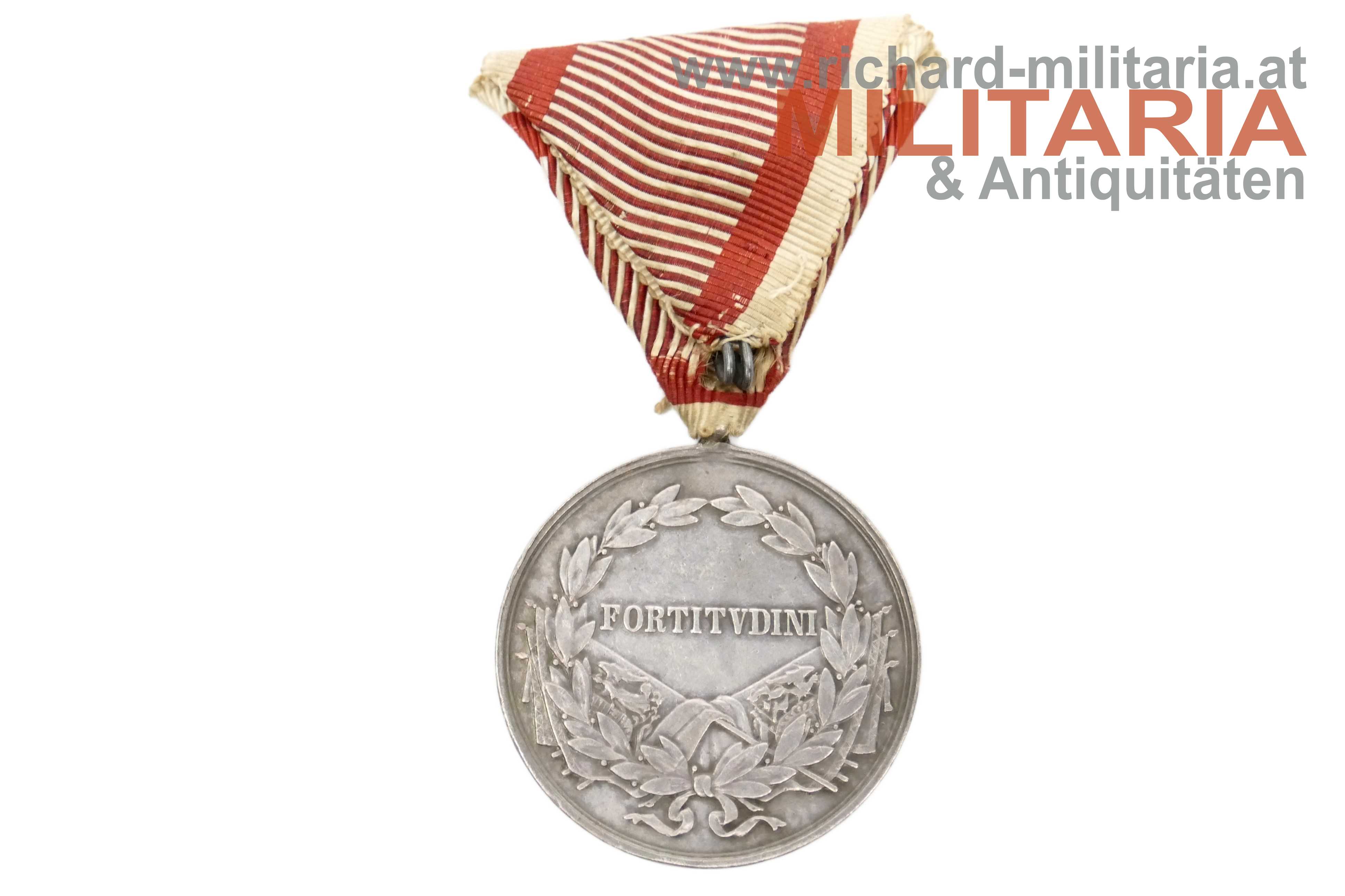k.u.k. Silberne Tapferkeitsmedaille 1. Klasse - Kaiser Karl 