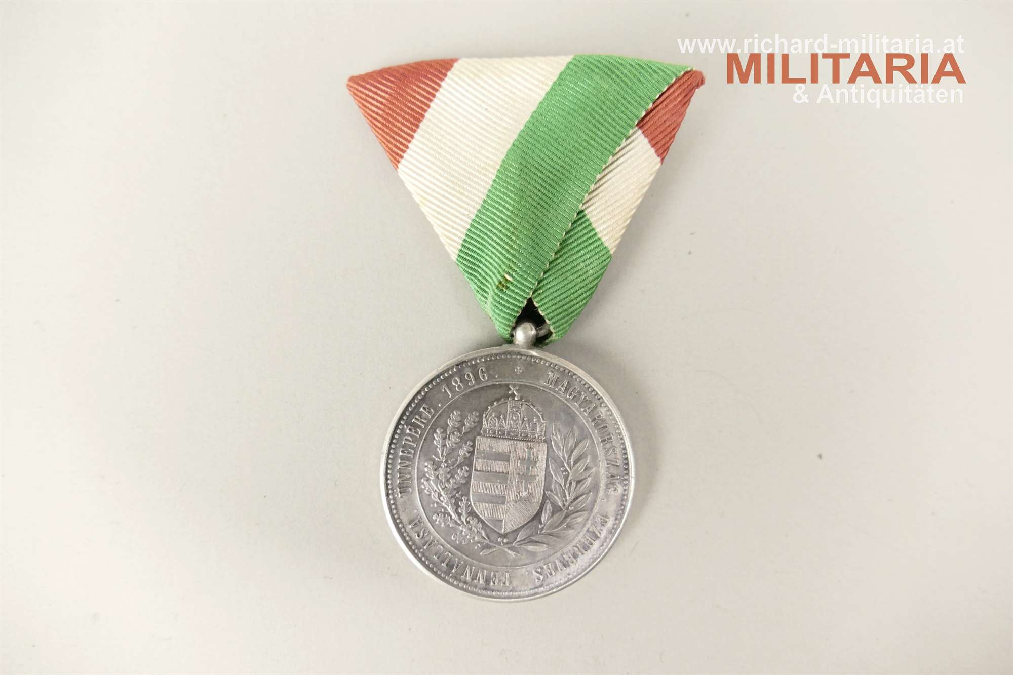 Ungarn 1896 - Medaille "1000 Jahre Staatsgründung" - SILBER