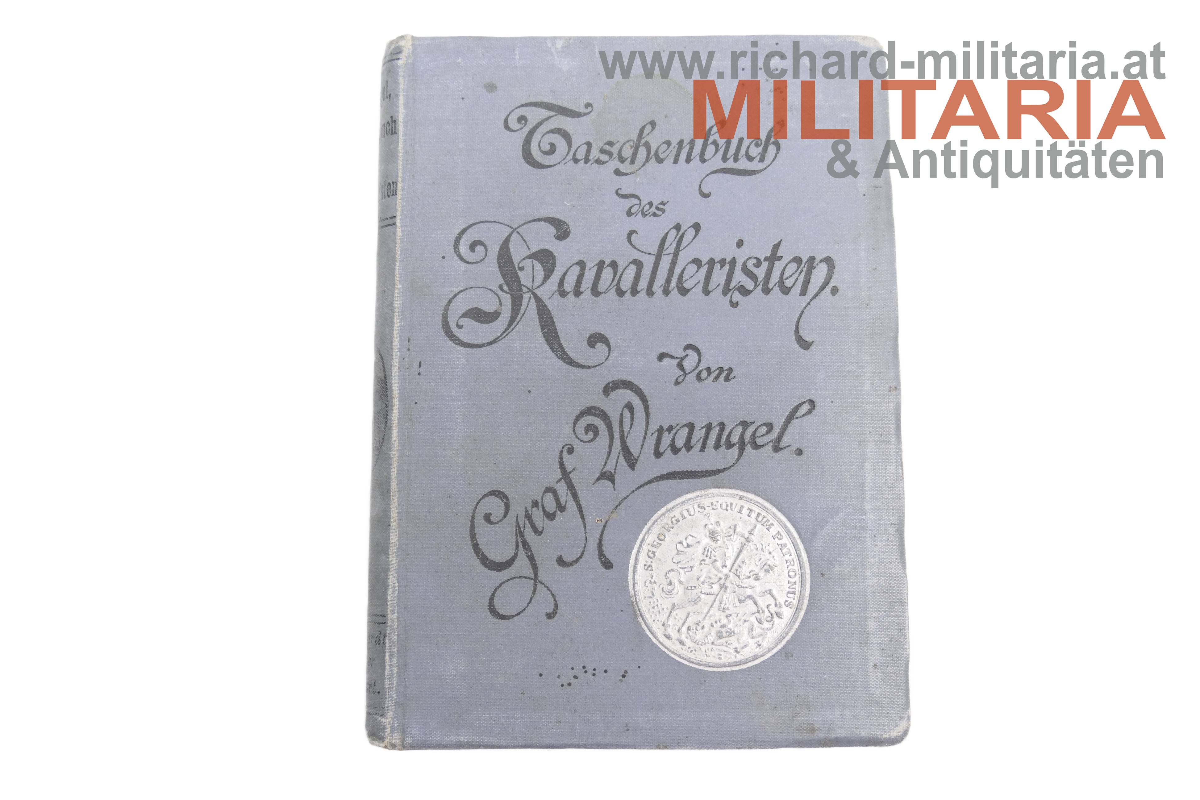"Taschenbuch des Kavalleristen" - Graf Wrangel - 1894