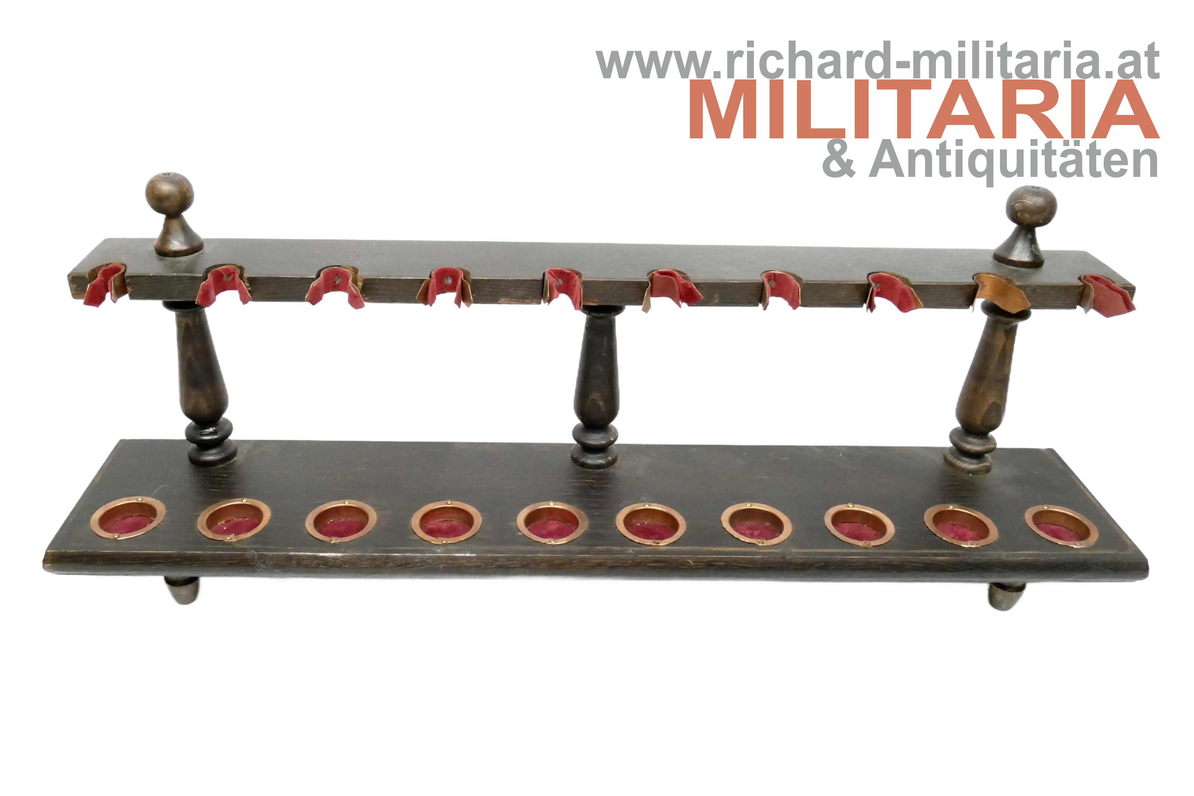 Pfeifenständer für Regimentspfeifen