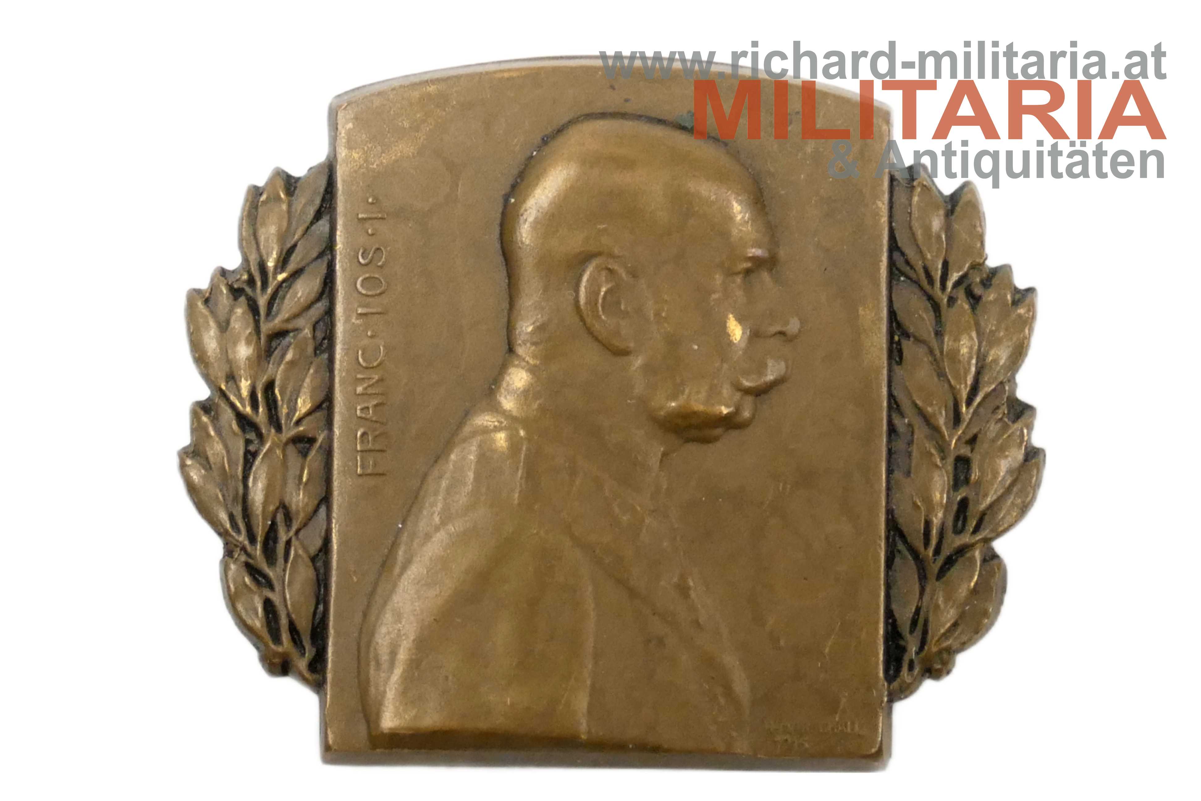 k.u.k. Kappenabzeichen - Kaiser Franz Josef