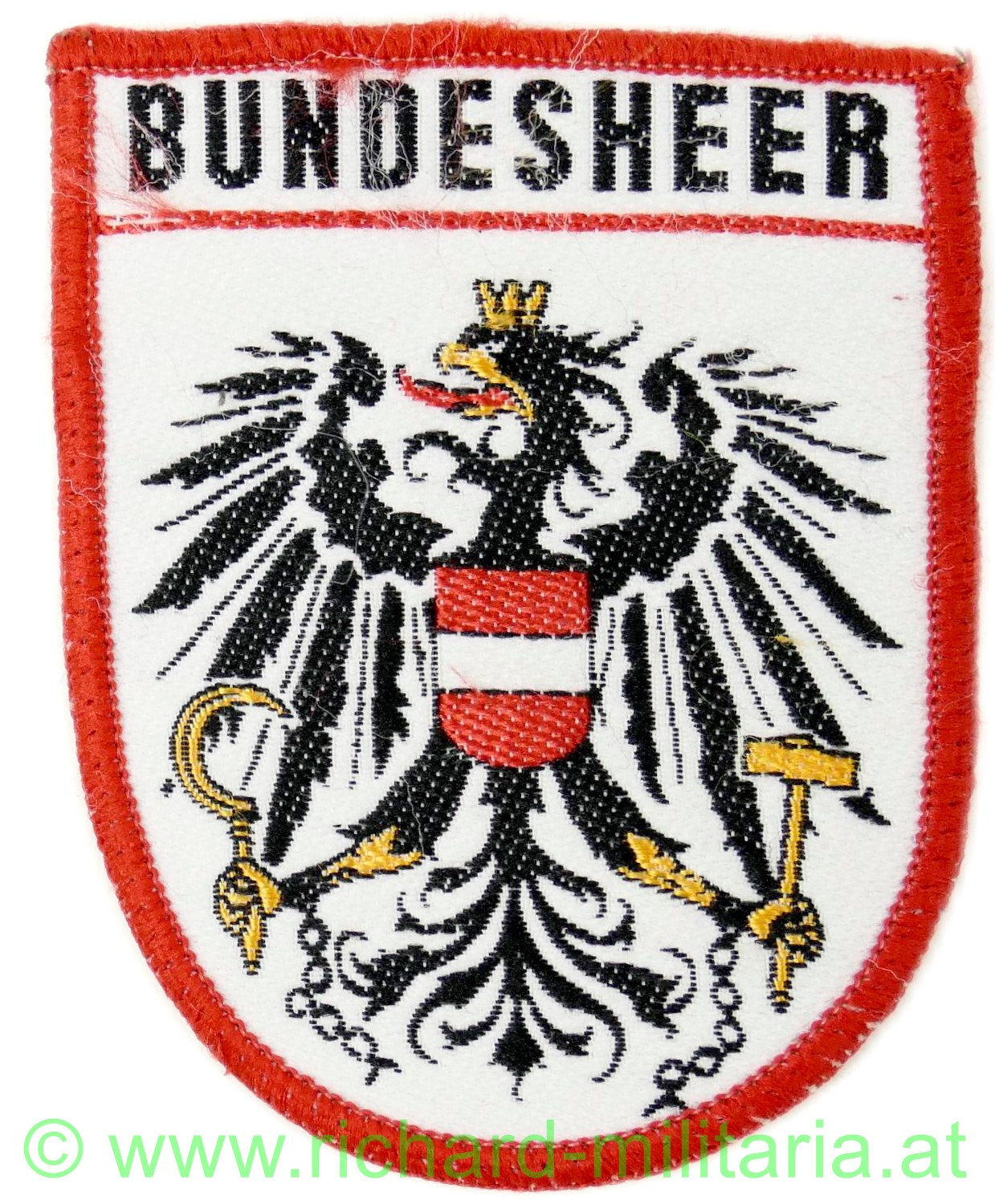 Ärmelaufnäher - BUNDESHEER