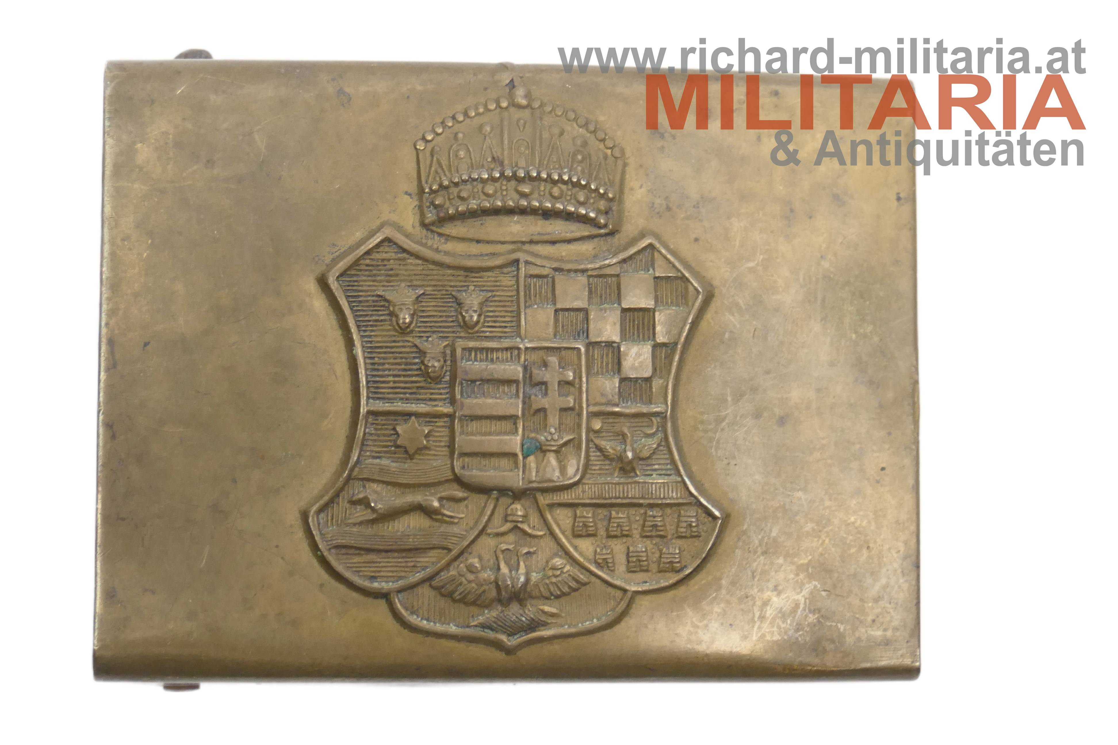 königl.-ungarische Honvéd Leibriemenschliesse M1892