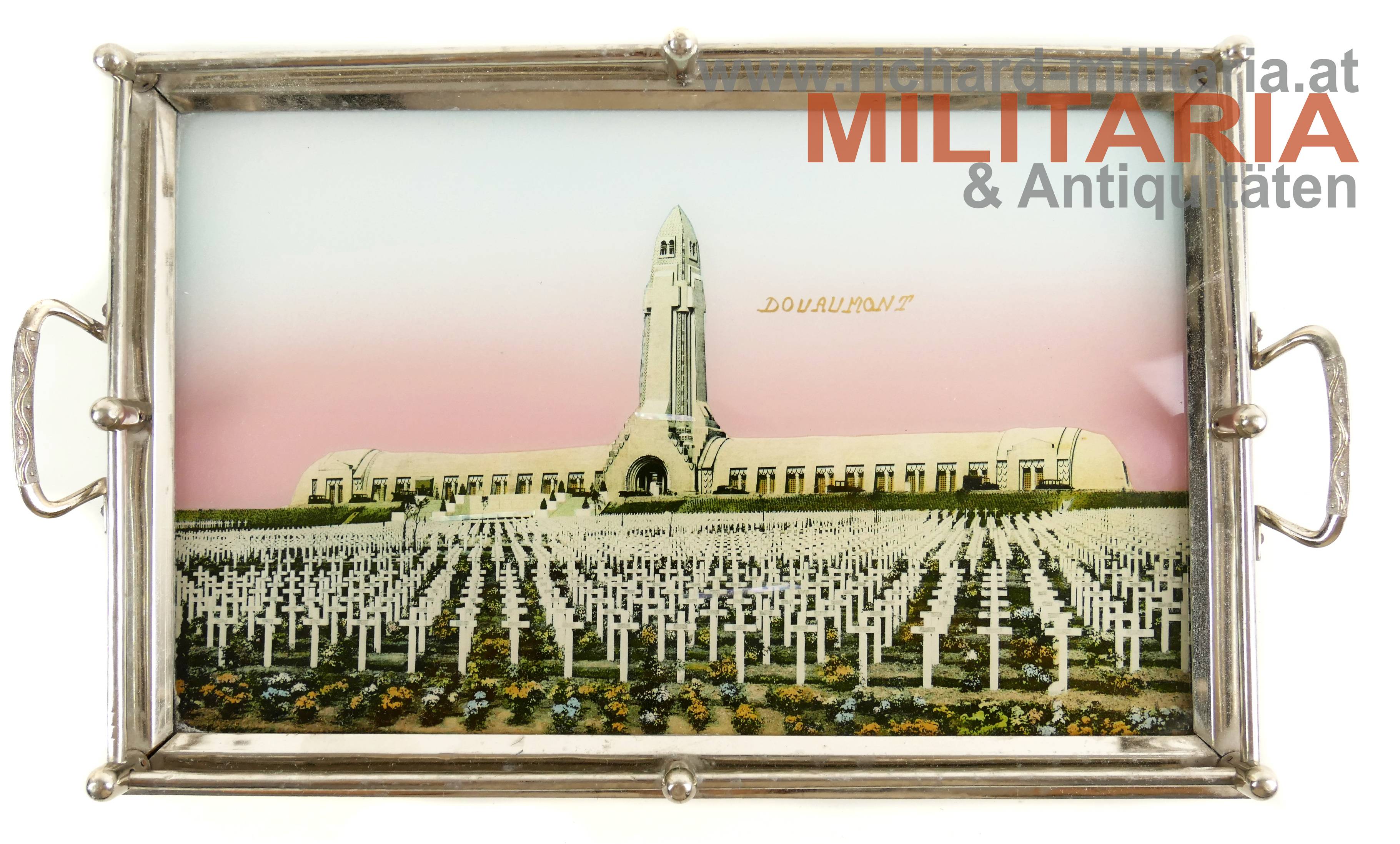 Serviertablett - Verdun - Fort Douaumont