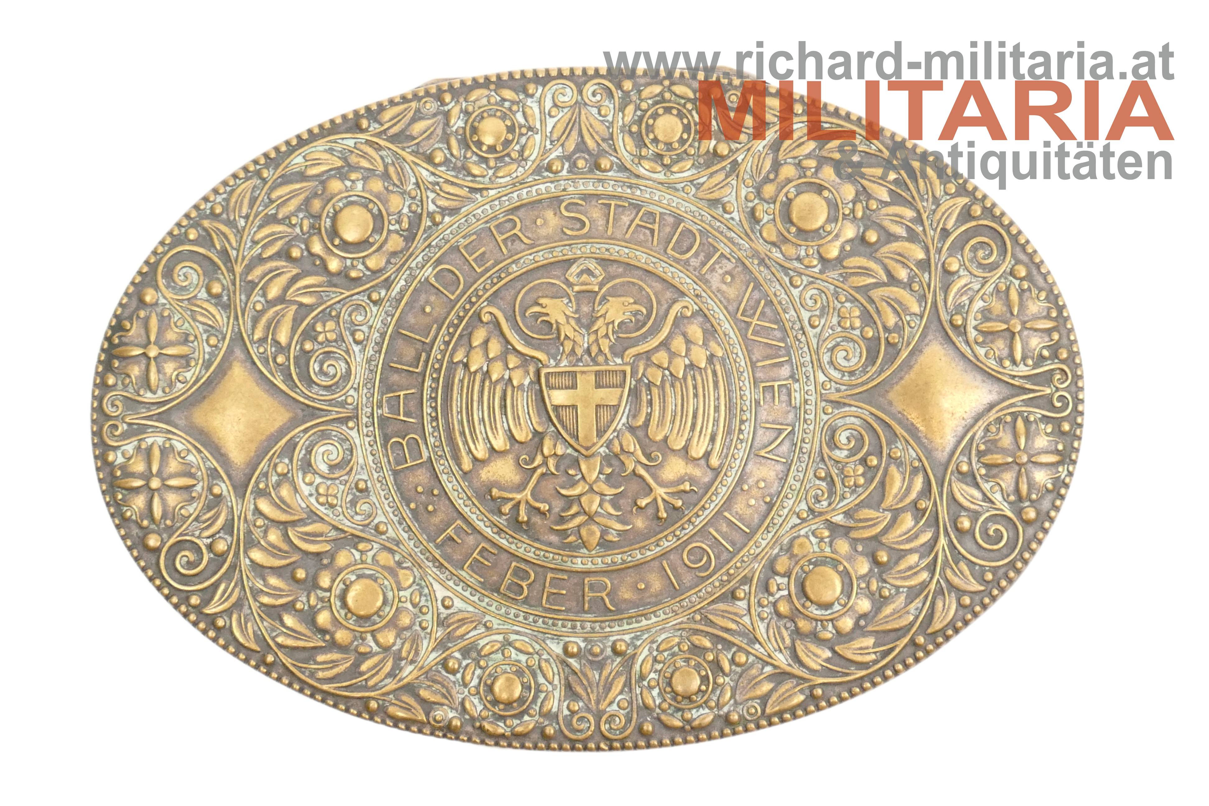 Ball der Stadt Wien Feber 1911 - Ballspende