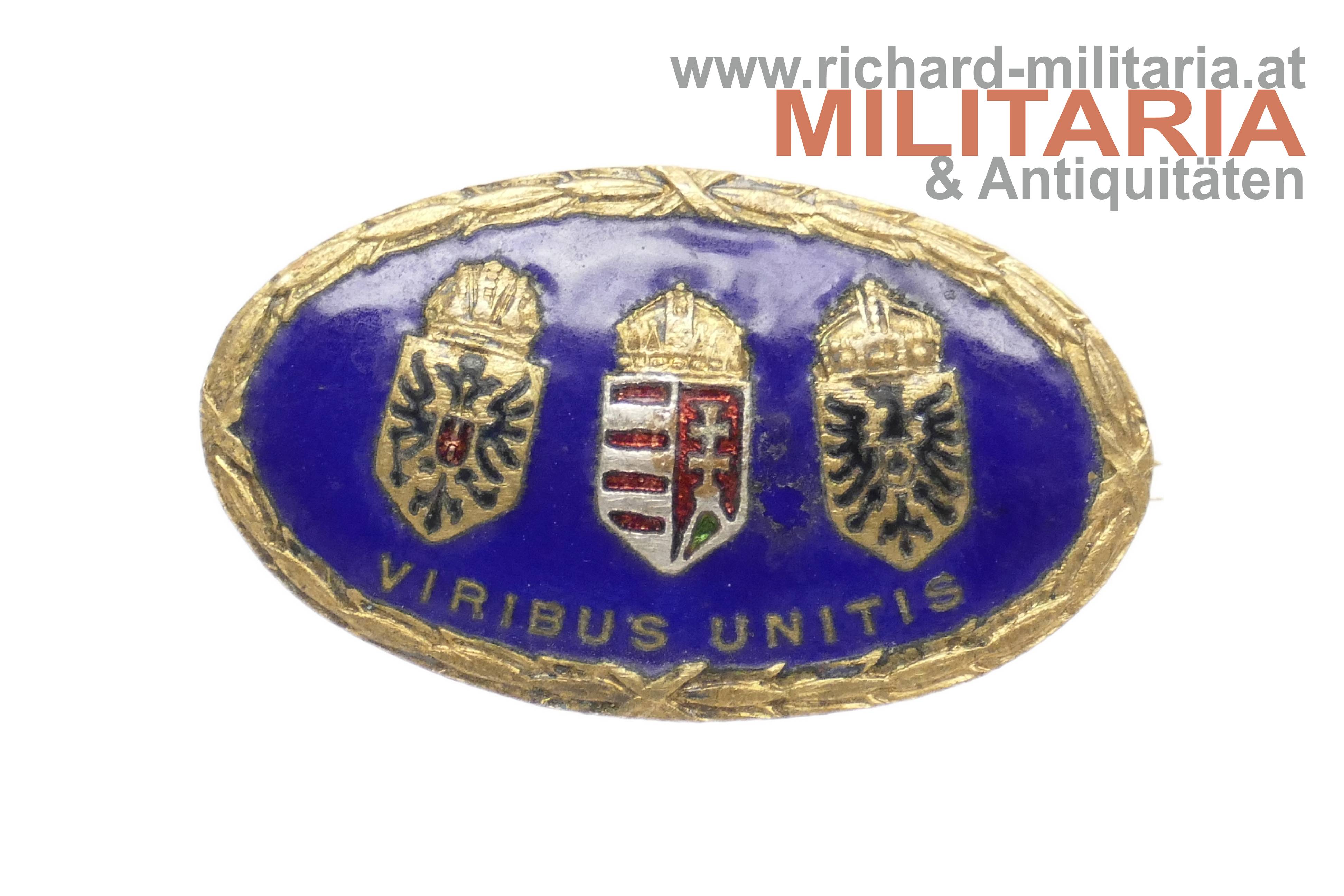 k.u.k. patriotisches Abzeichen - Viribus Unitis