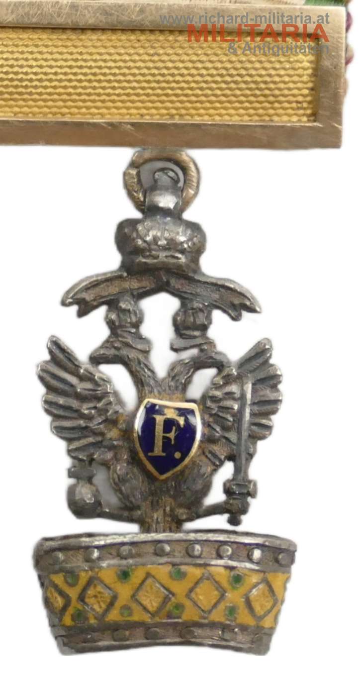 Frankreich - Miniaturenspange um 1820 - GOLD