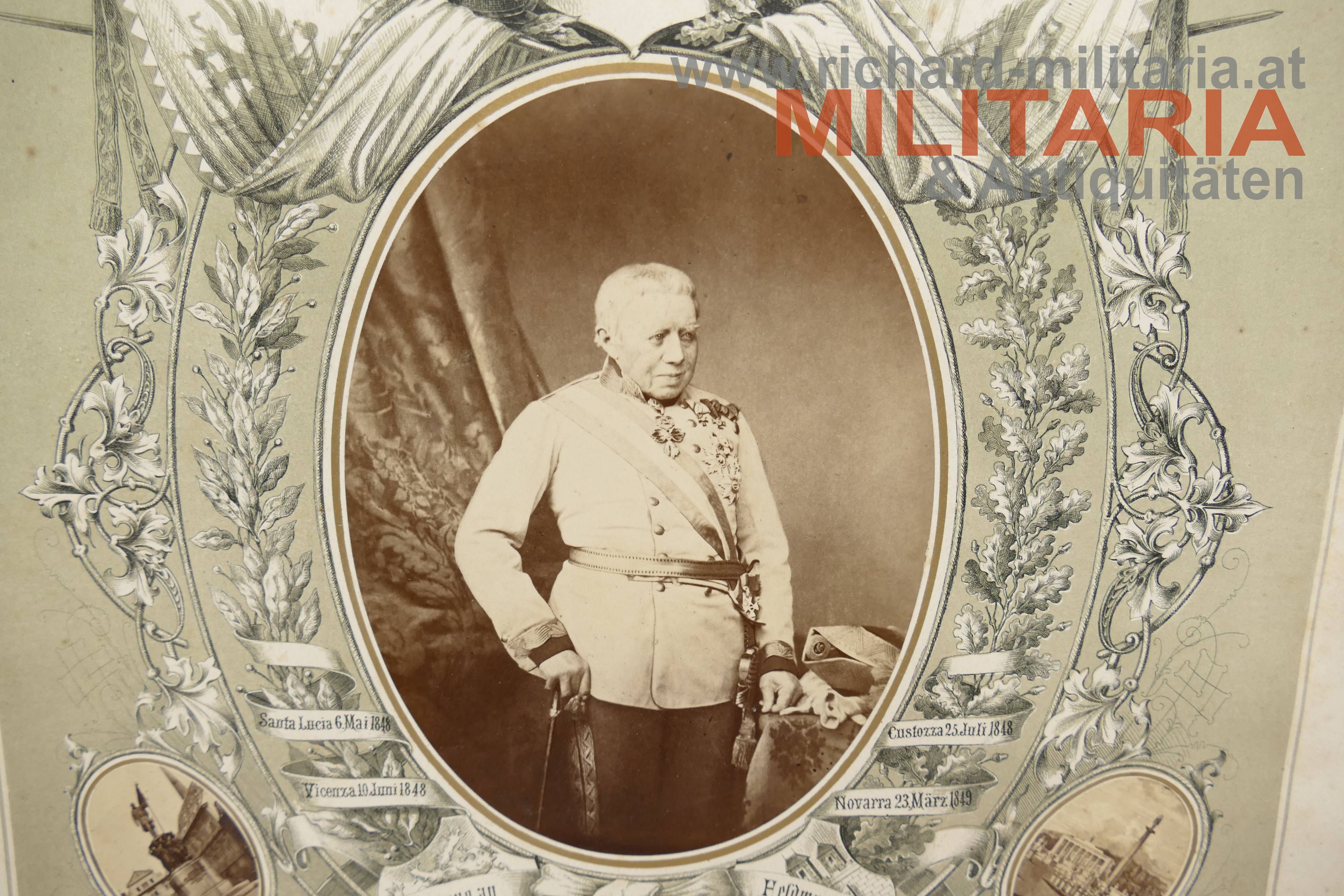 Zur Erinnerung an Feldmarschall Graf Radetzky