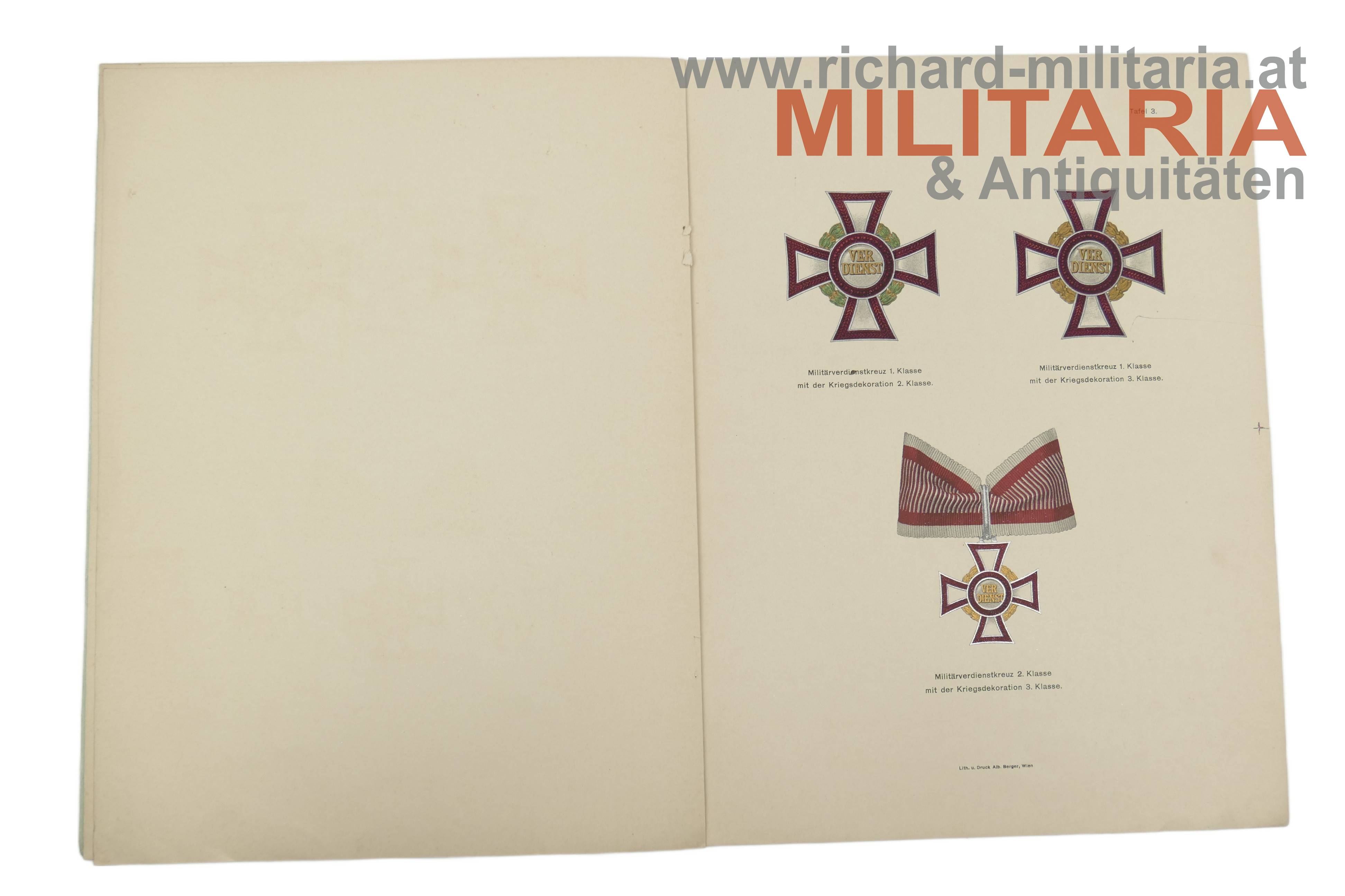 k.u.k. Statuten zum Militärverdienstkreuz ab 1914