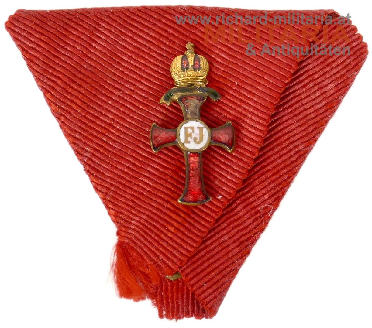 Franz Josef-Orden Kleinauflage Offizier mit KD 
