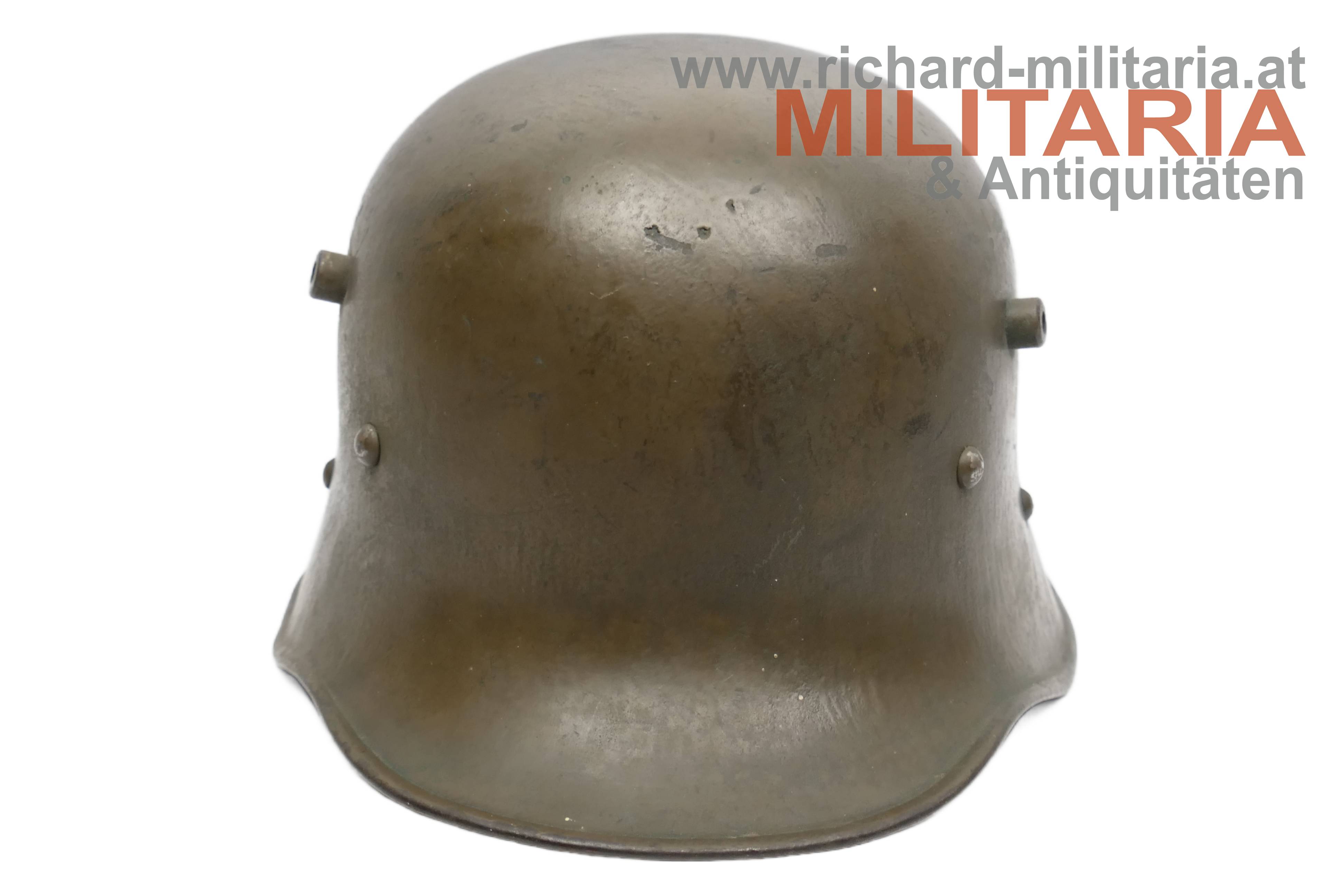Österreich Stahlhelm M17 - tschechische Weiterverwendung