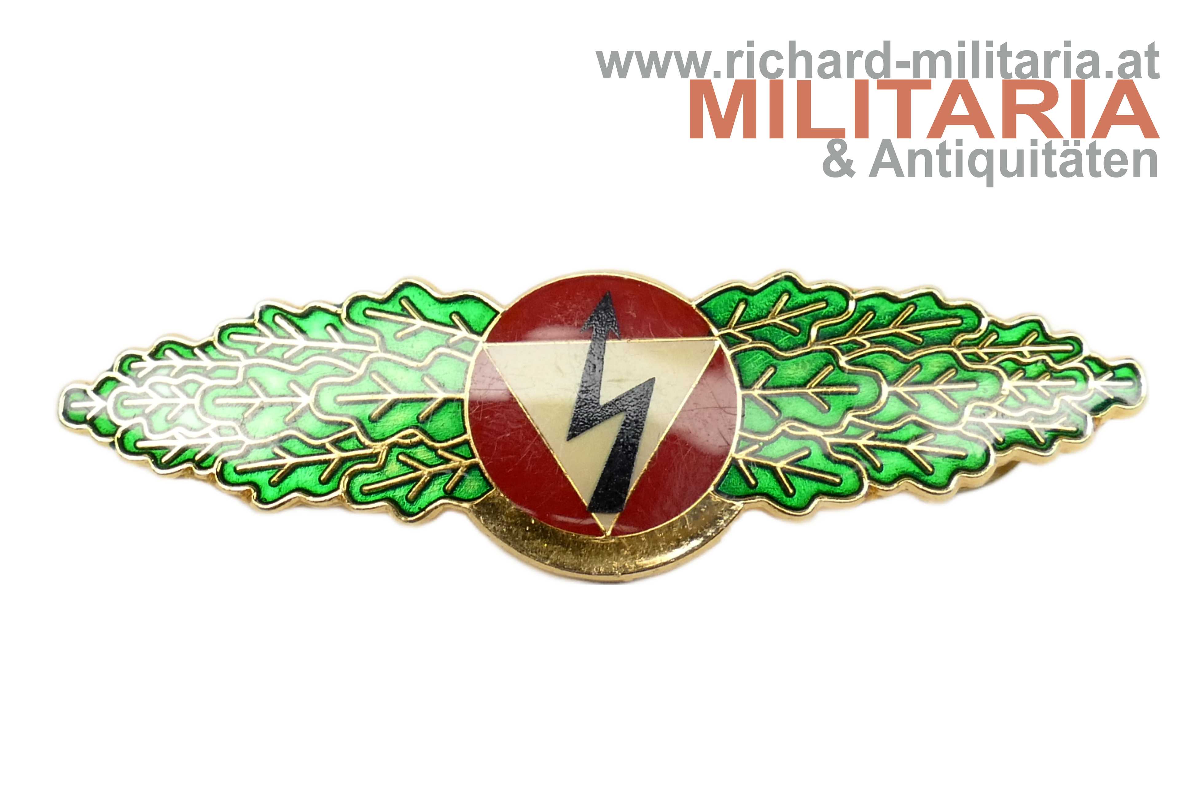 Österreich - Bundesheer Leistungsabzeichen Fernmeldetruppe Gold