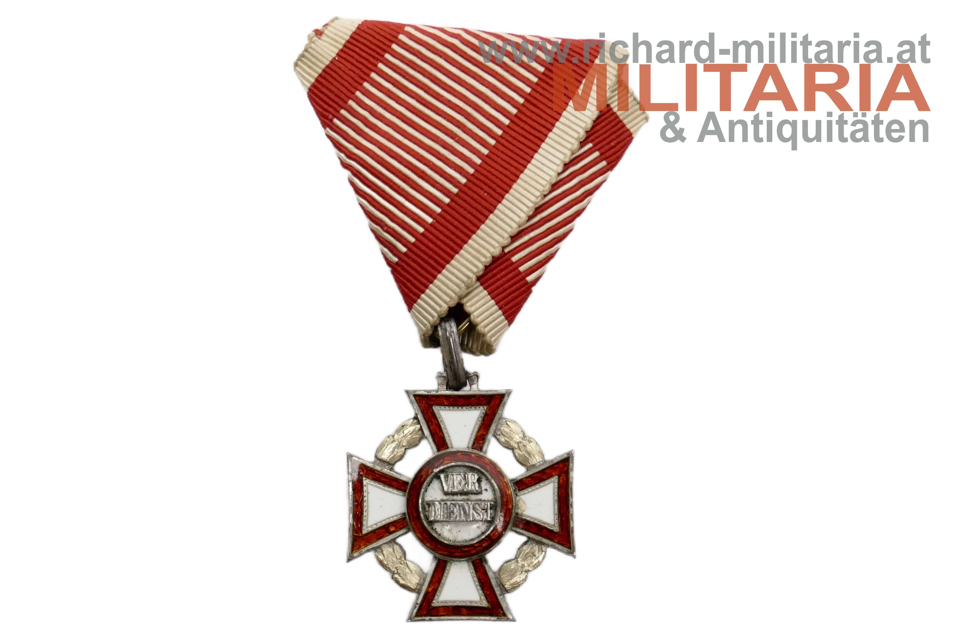 k.u.k. Militärverdienstkreuz 3. Klasse mit KD