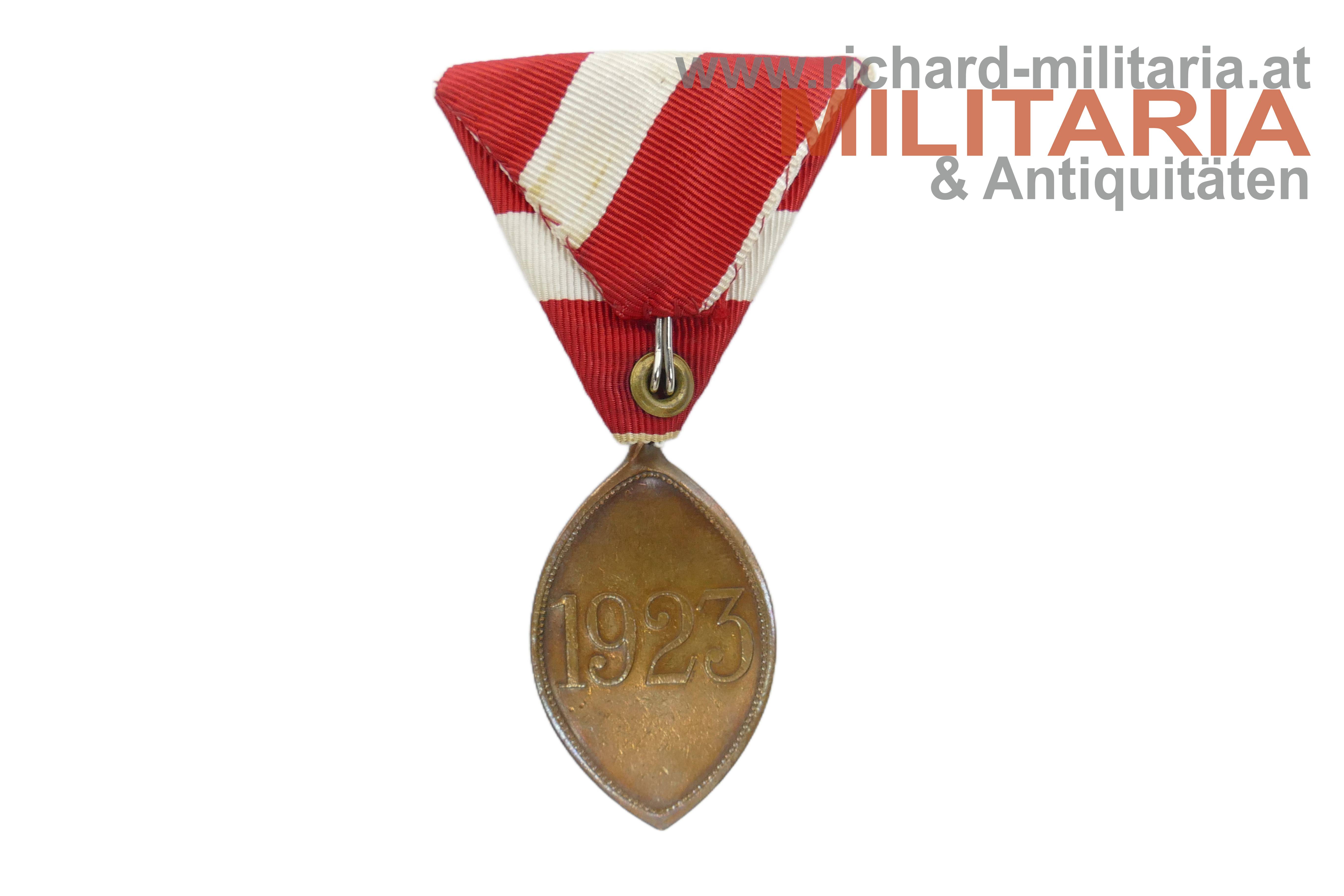 Ehrenzeichen vom Roten Kreuz 1923 - Bronzene Ehrenmedaille