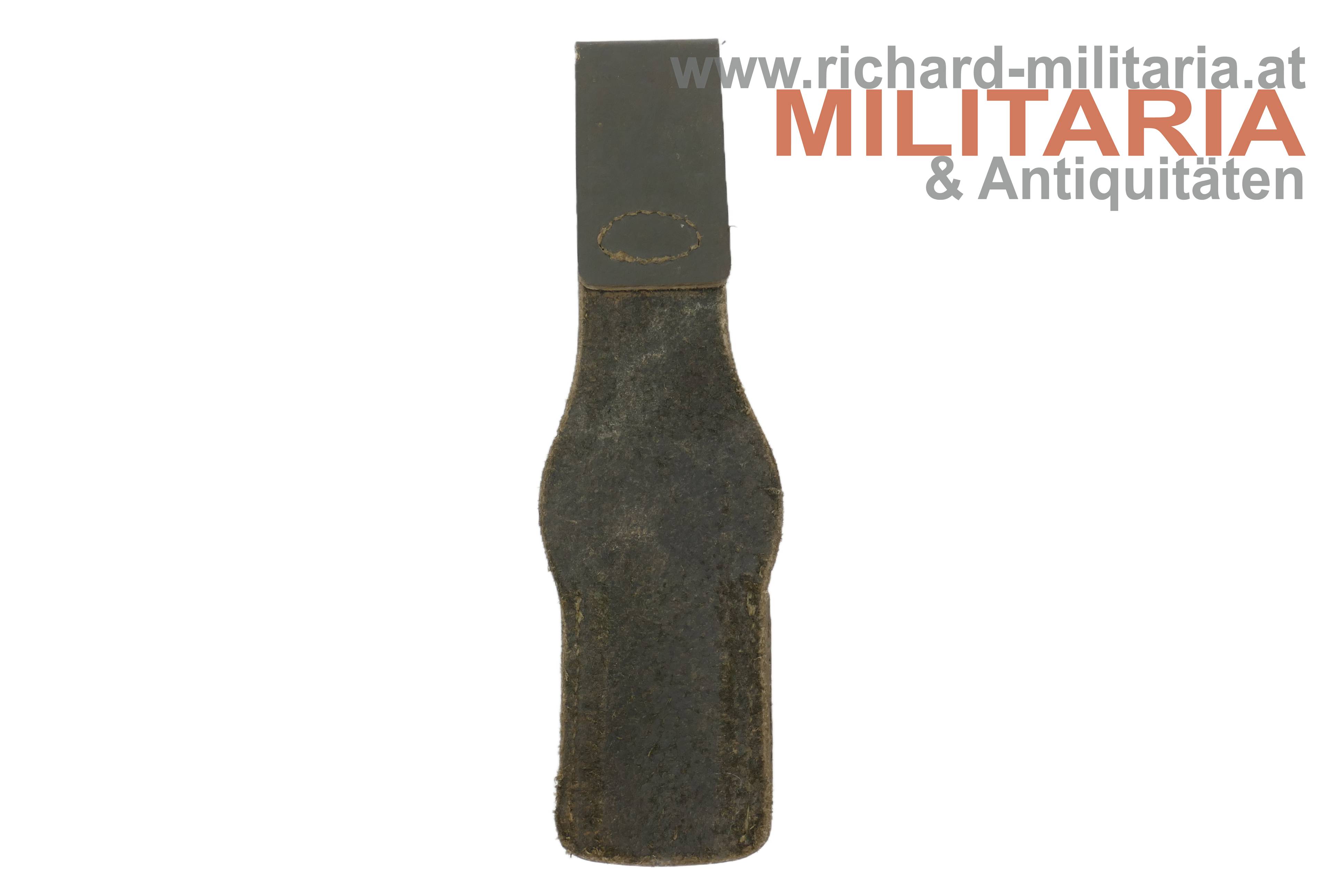 2. Weltkrieg - italienischer Koppelschuh zum Bajonett Carcano 
