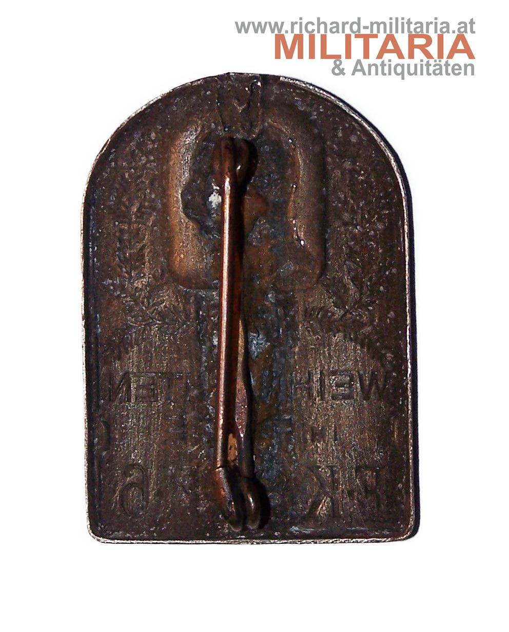 k.u.k. Kappenabzeichen - F.K.R. 6 - Weihnachten im Felde 1915