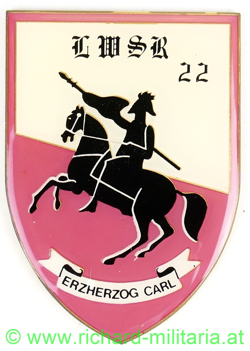 Österreich Truppenkörperabzeichen LWSR 22