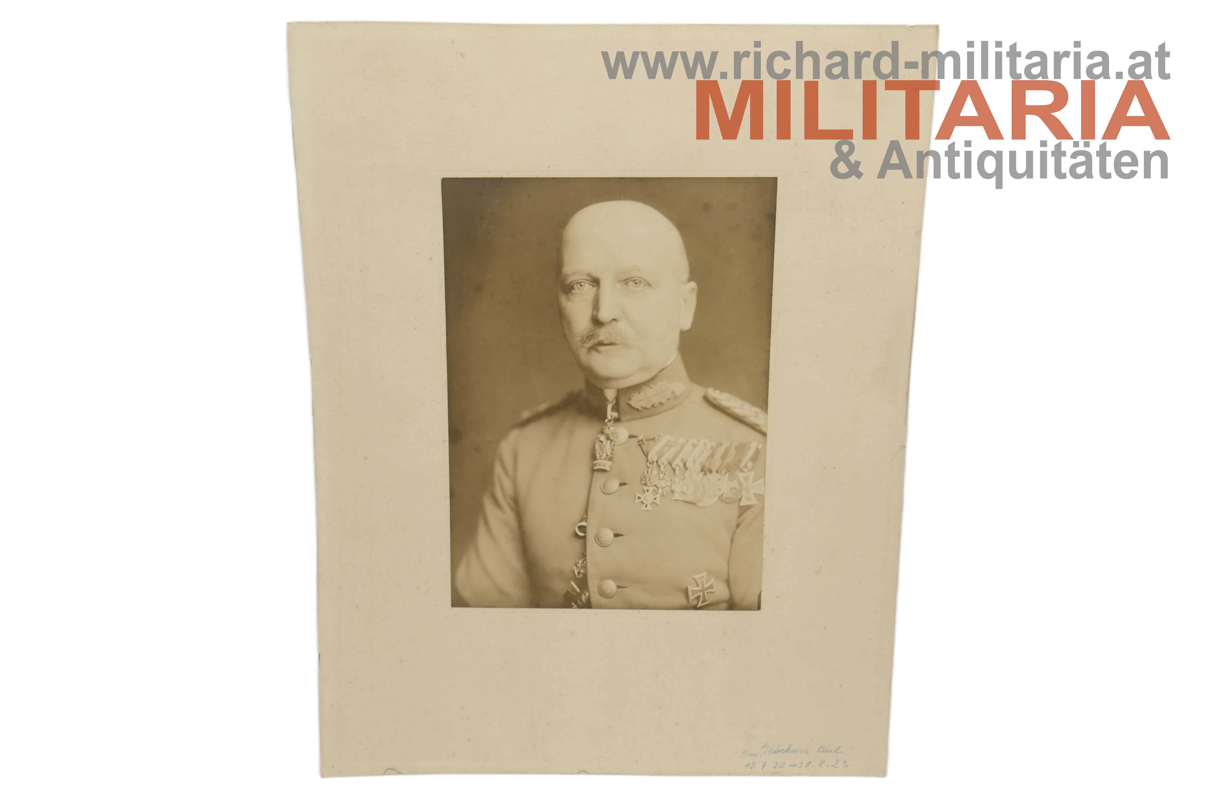1. Republik - Portraitfoto - Generalmajor Karl Glöckner