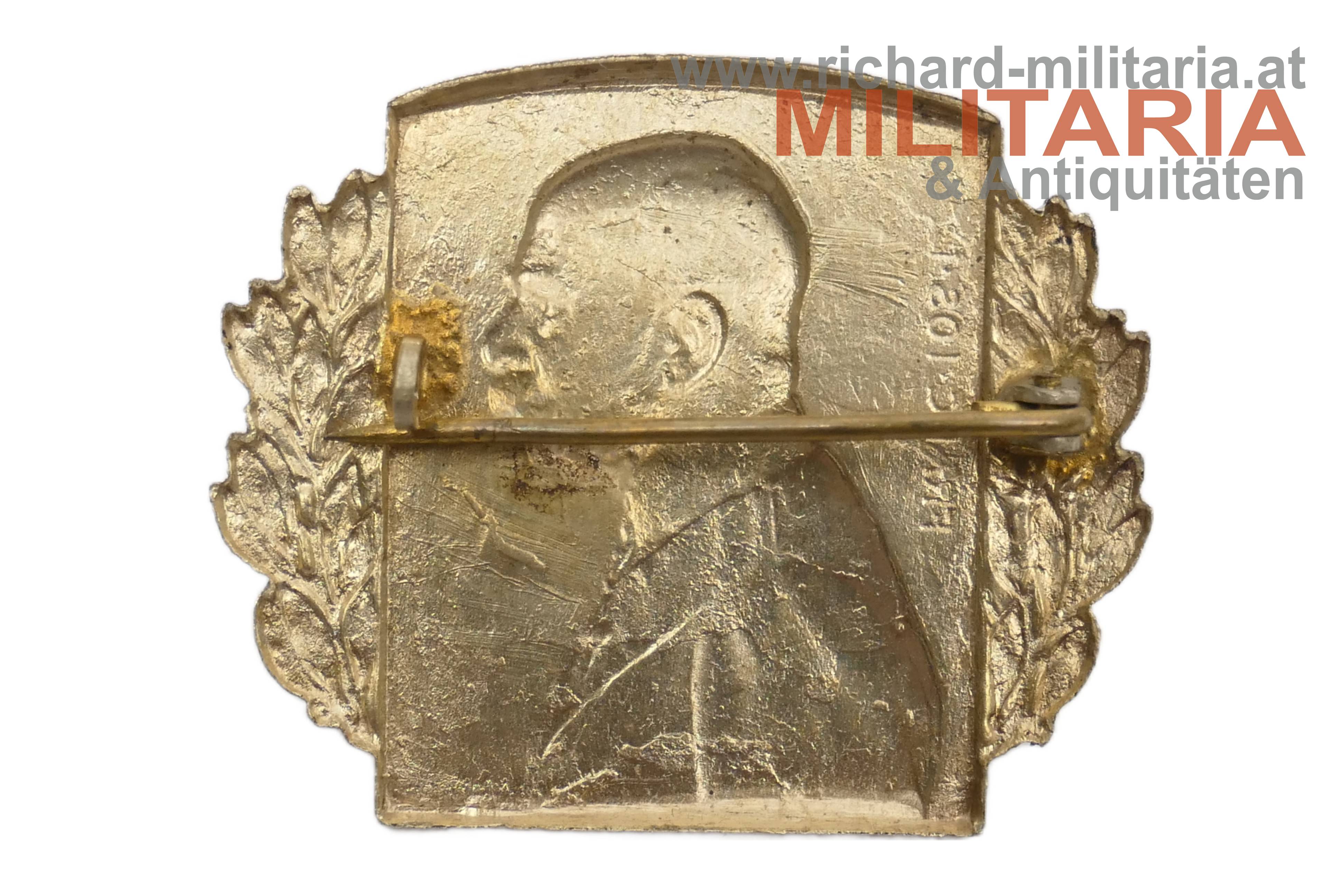 k.u.k. Kappenabzeichen - Kaiser Franz Joseph I.