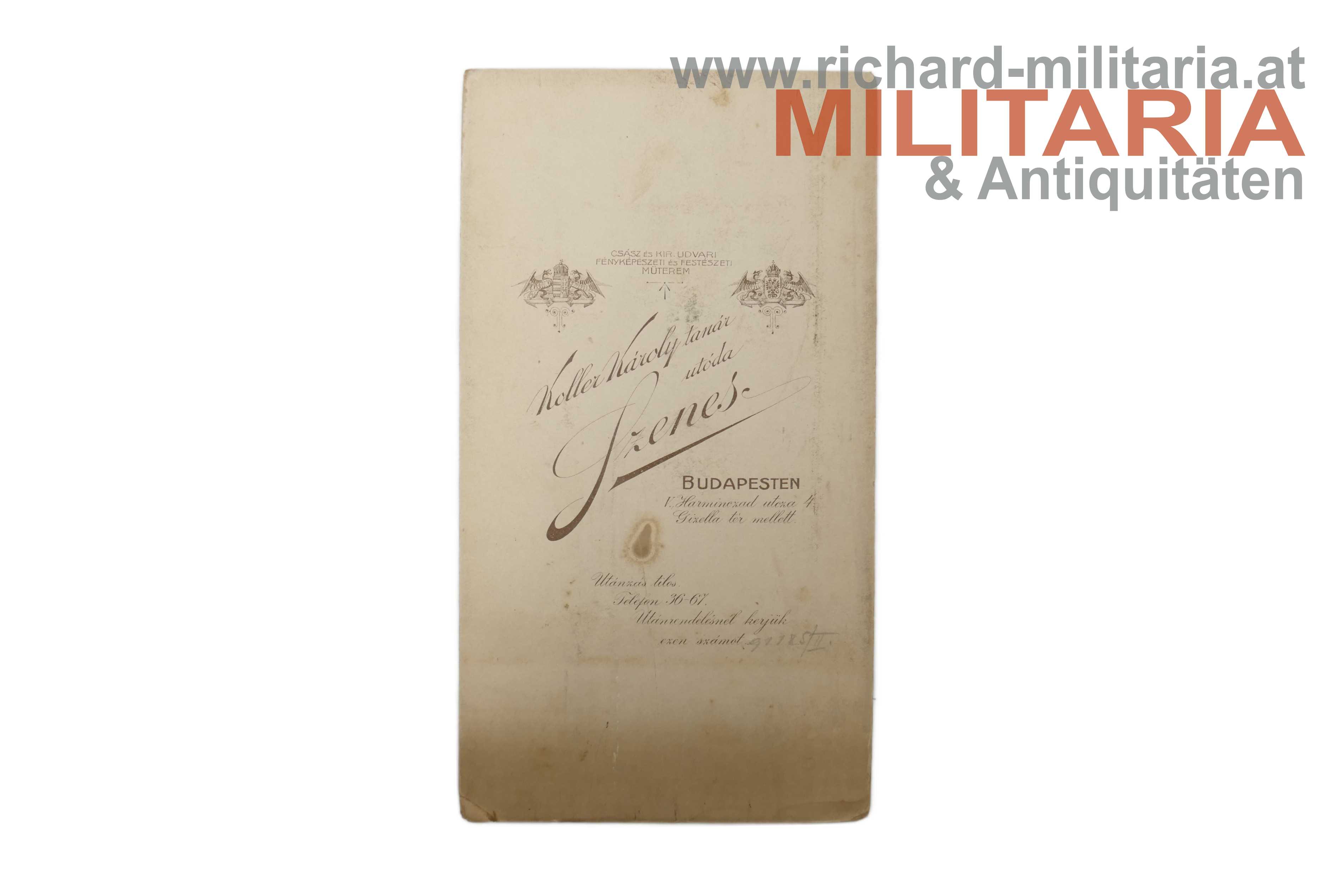 königl. ungar. Honvèd-Oberst mit zahlreichen Orden und Auszeichnungen