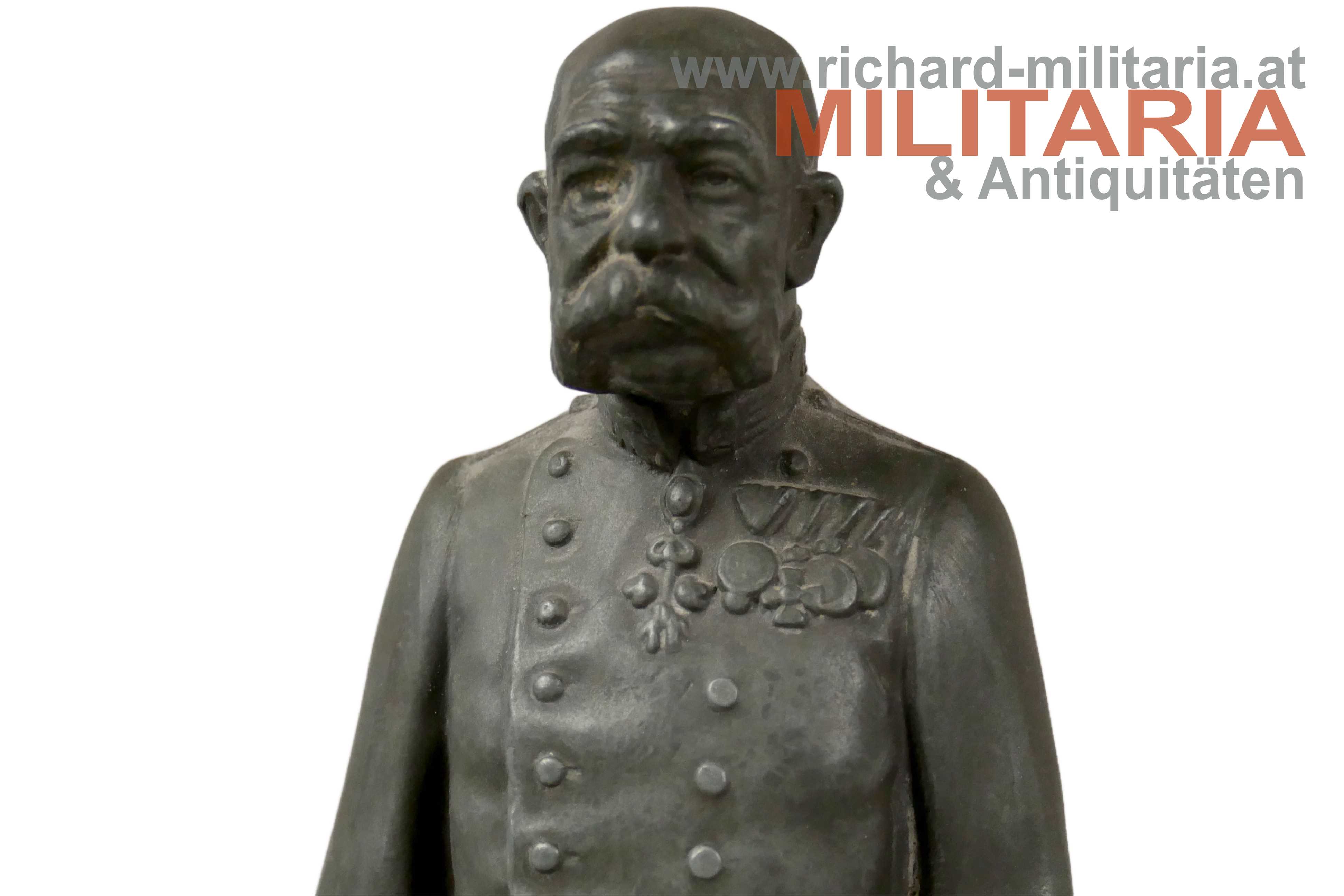 k.u.k. offizielle Kriegsfürsorge - Statue Franz Josef I. 