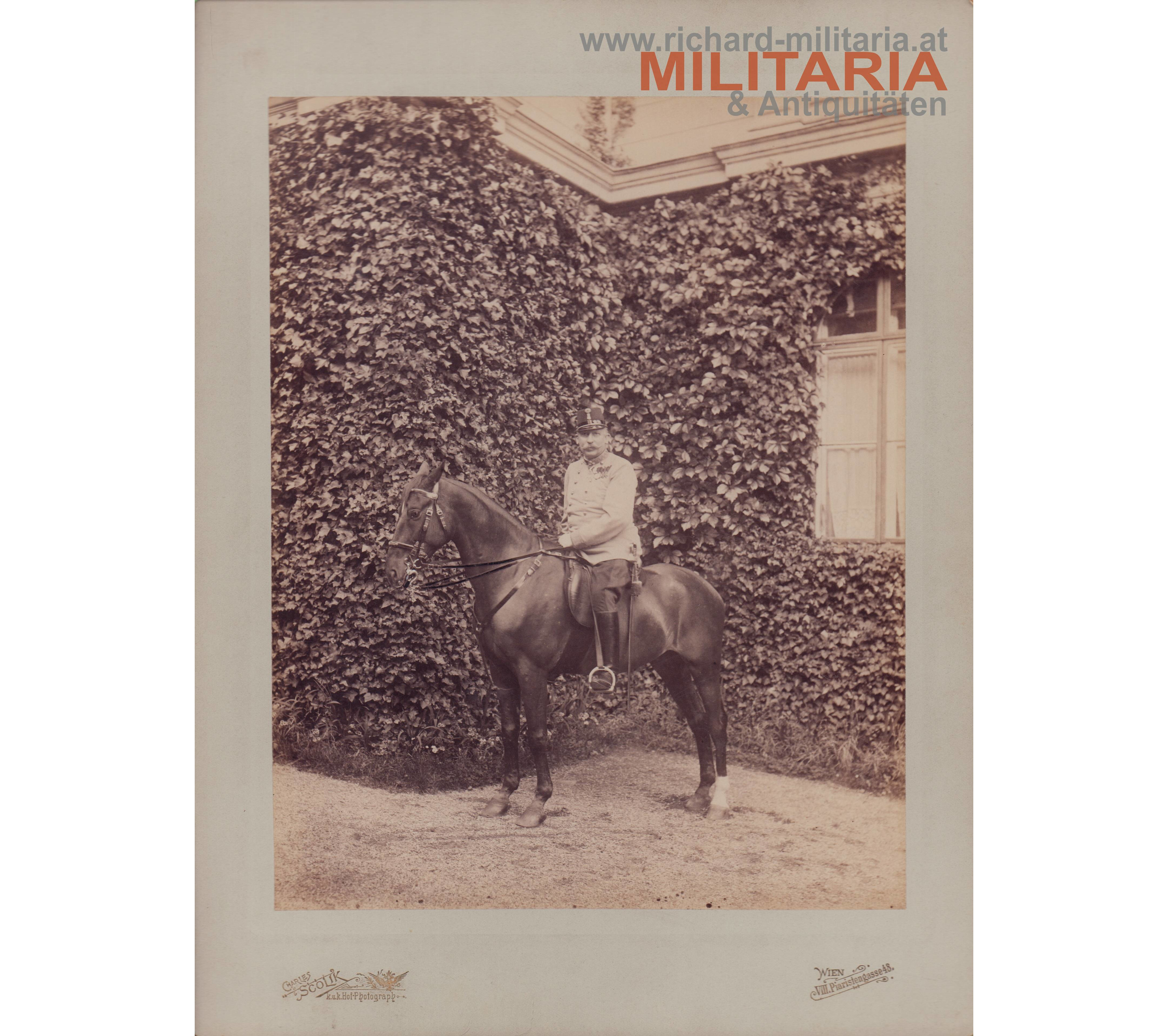 k.u.k. Feldzeugmeister Franz Xaver von Schönaich 