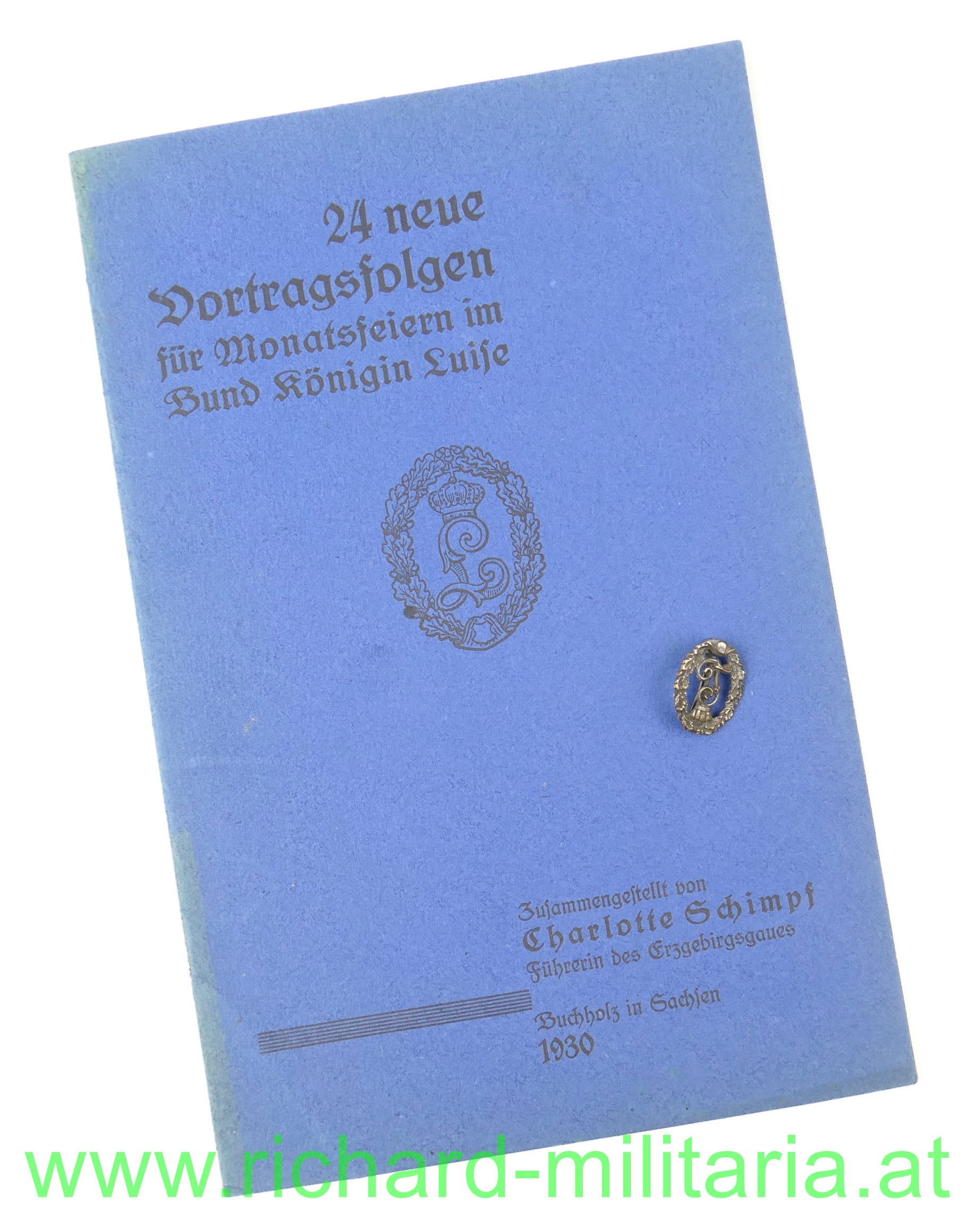 Bund Königin Luise  - Heft + Abzeichen