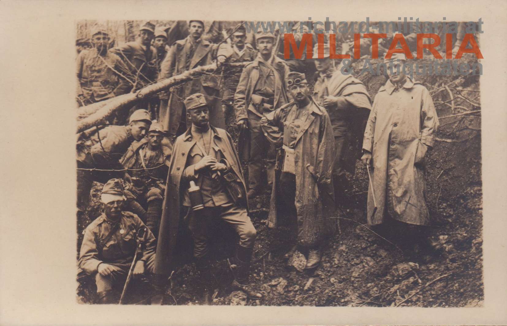 k.u.k. Offiziere, Mannschaften und ein FELDKURAT - Galizien
